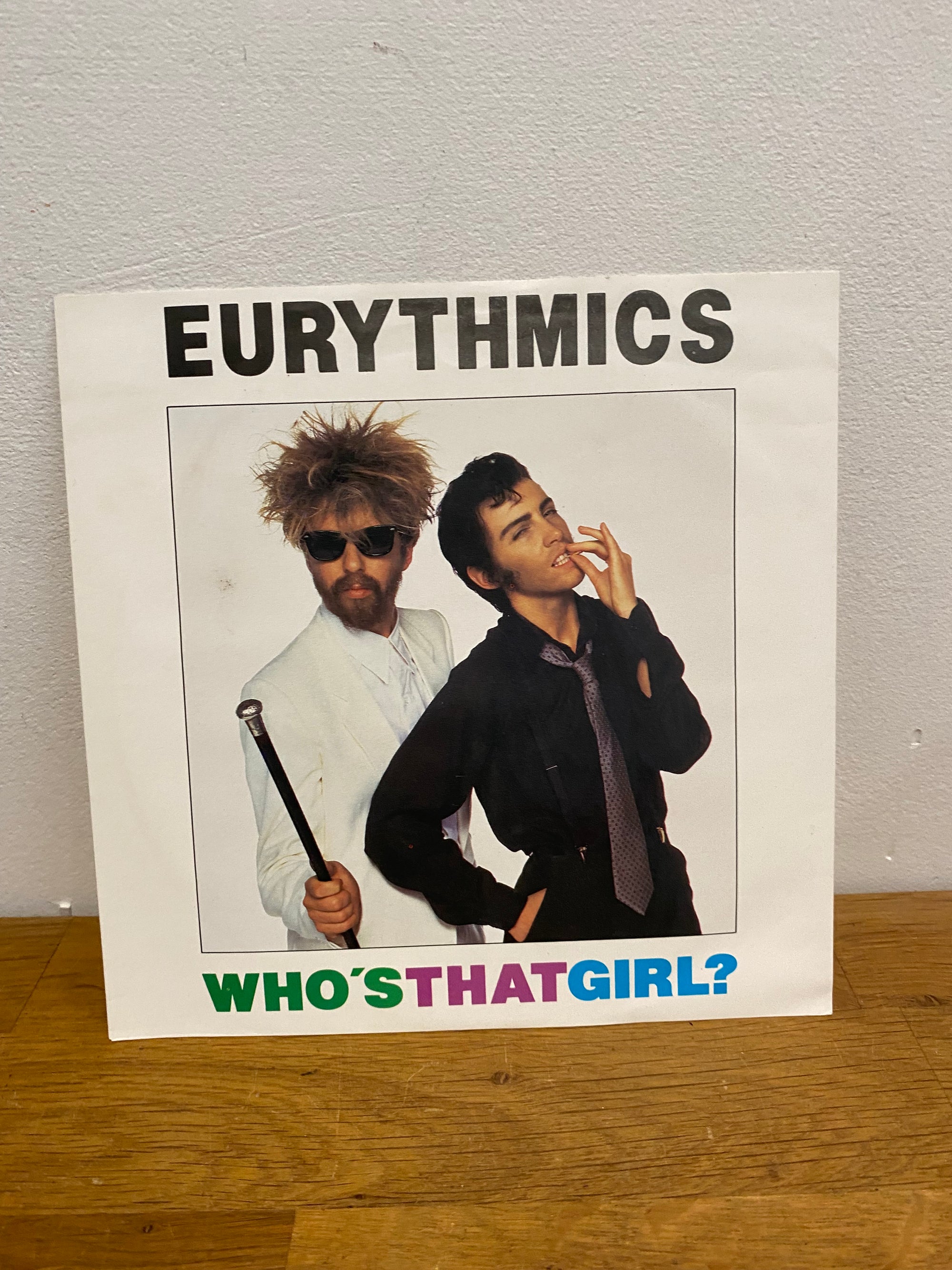 Eurythmics - Who’s that girl? , 7” single, 1983, RCA DA3