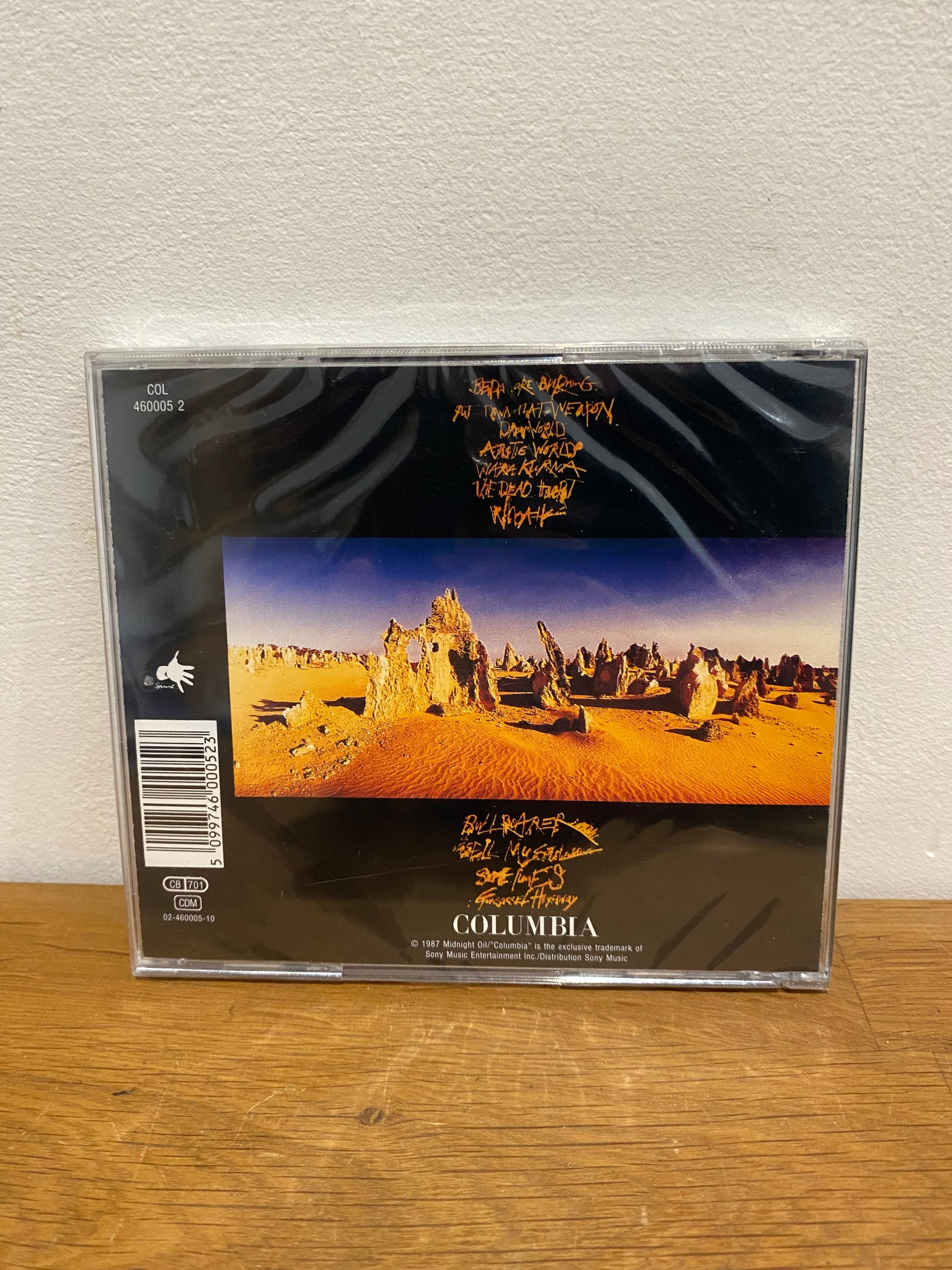 Midnight Oil - Diesel and Dust , cd album, new and sealed . Columbia 1987.