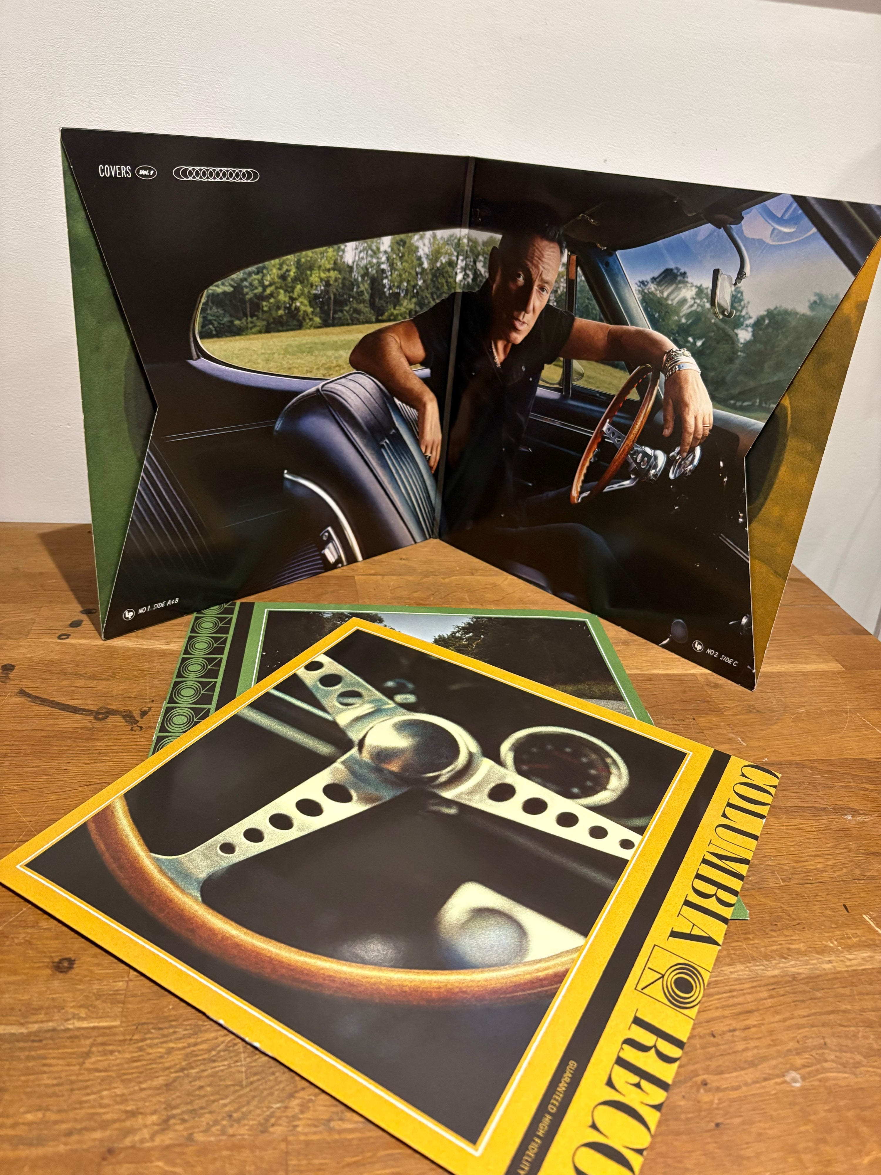 Bruce Springsteen - Covers Vol 1, double album , D side Etched, 2022.