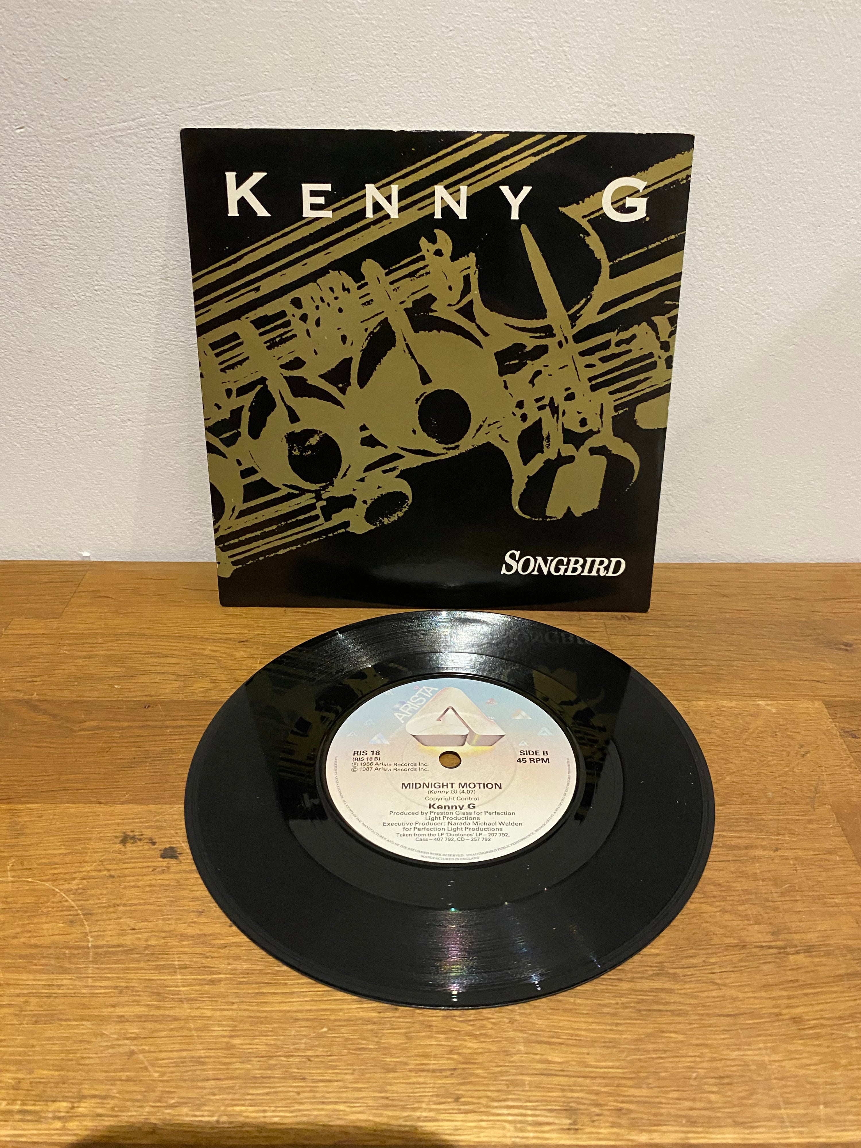 Kenny G - Songbird, 7 inch single , 1987