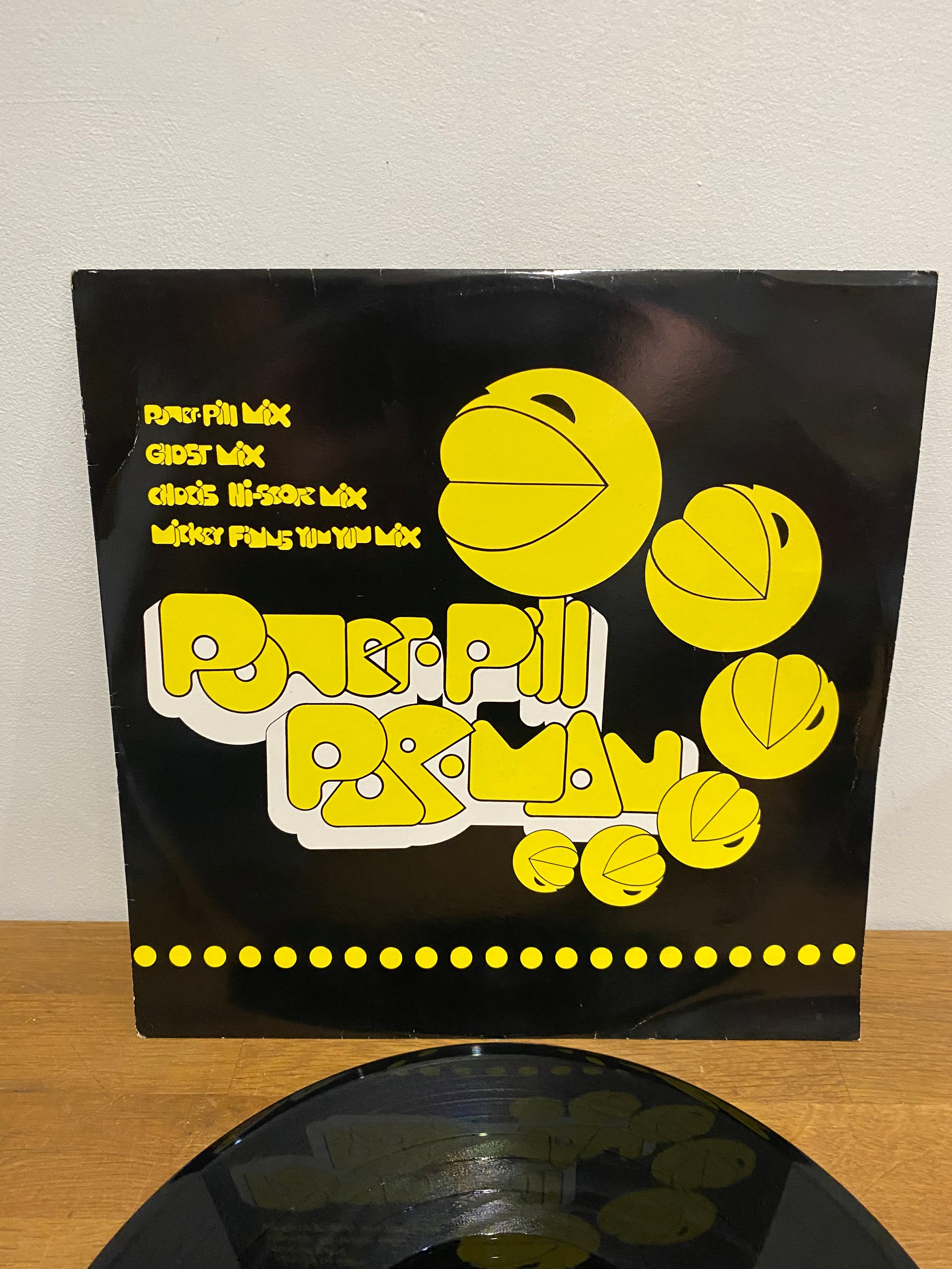 Power-Pill - Pac-Man, 12” vinyl FFRR  TABX110 , 1992 . Rare