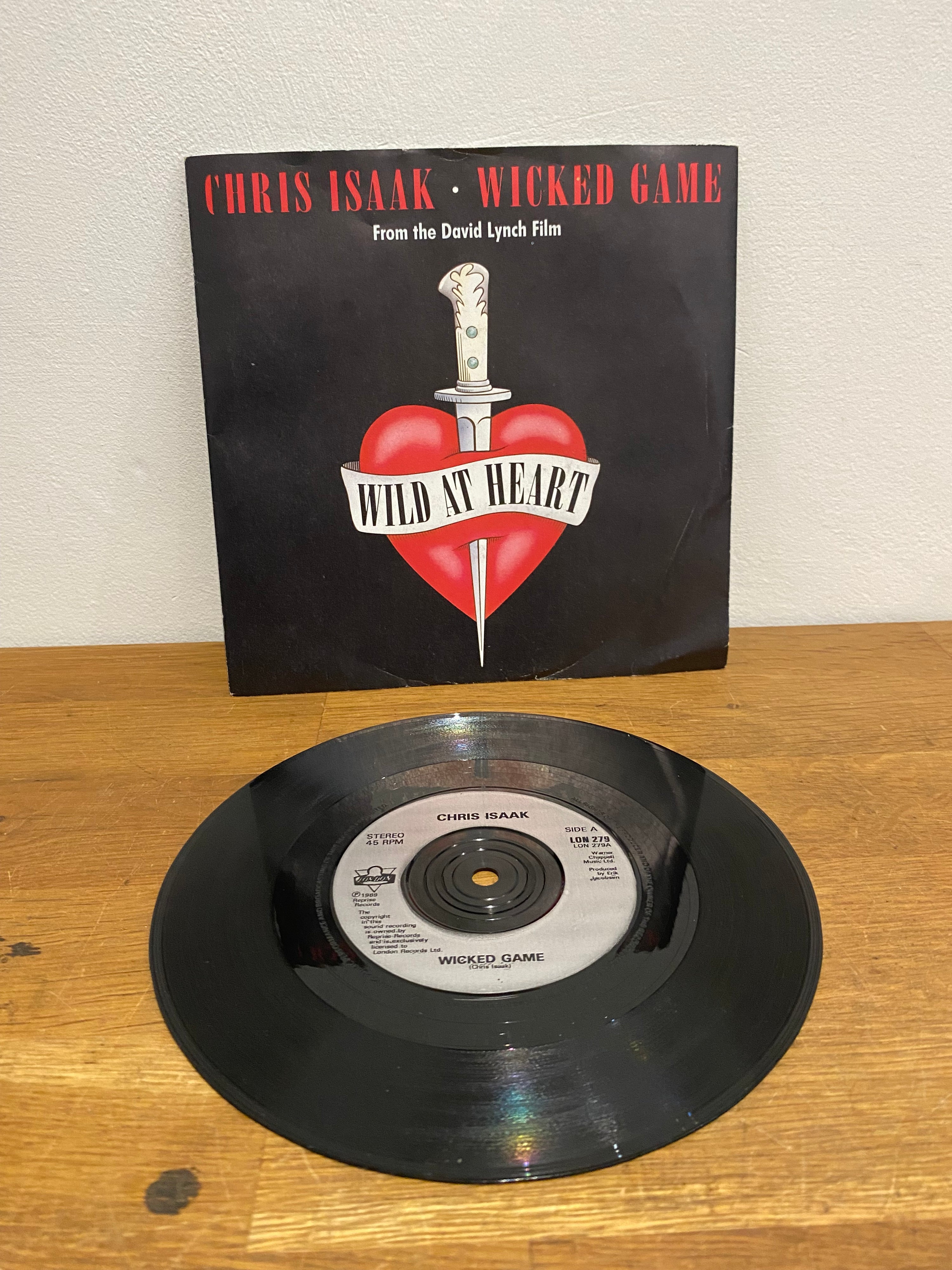 Chris Isaak - Wicked Game , 7” single