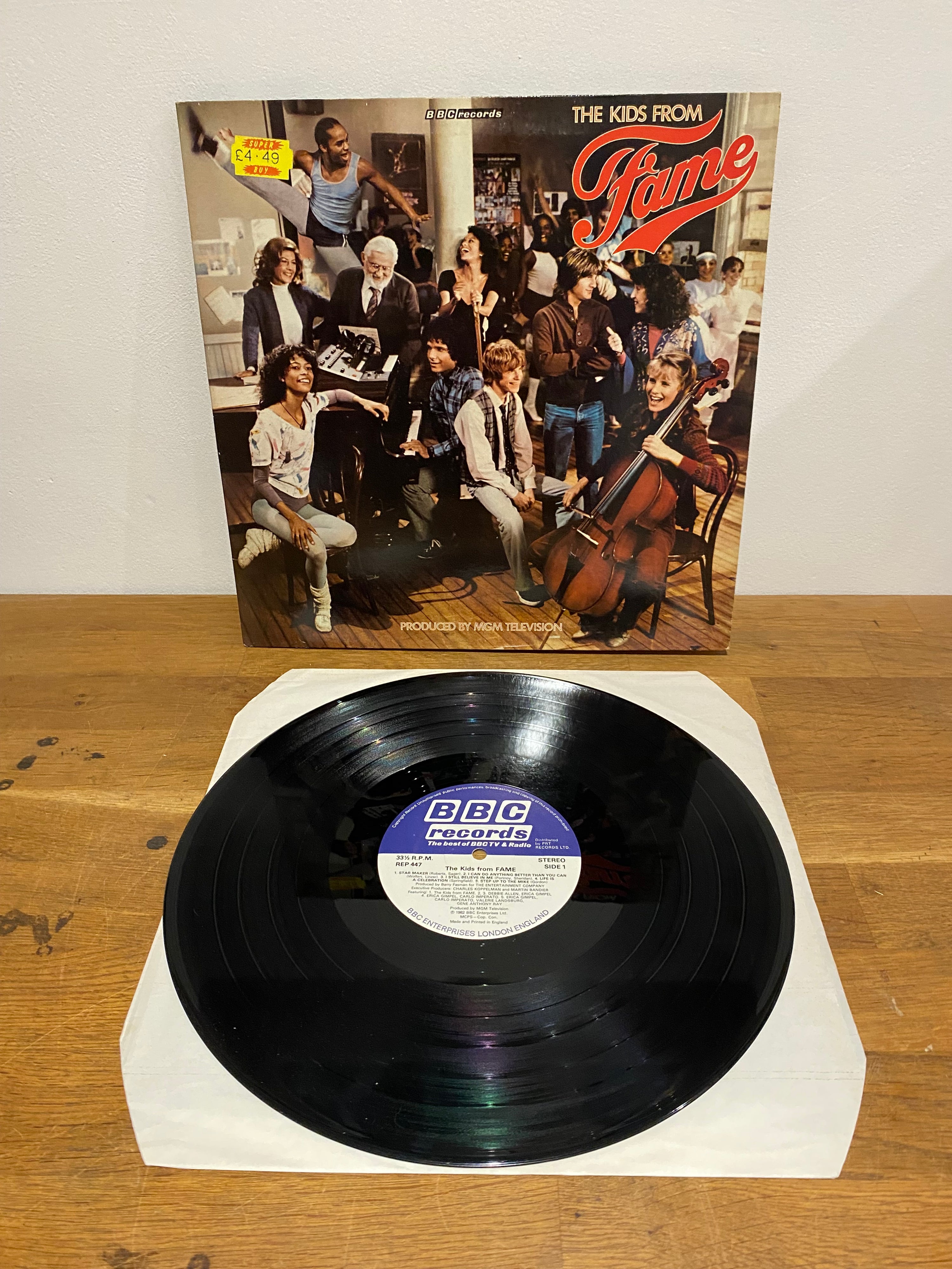 The kids from Fame , LP vinyl, BBC Records 1982