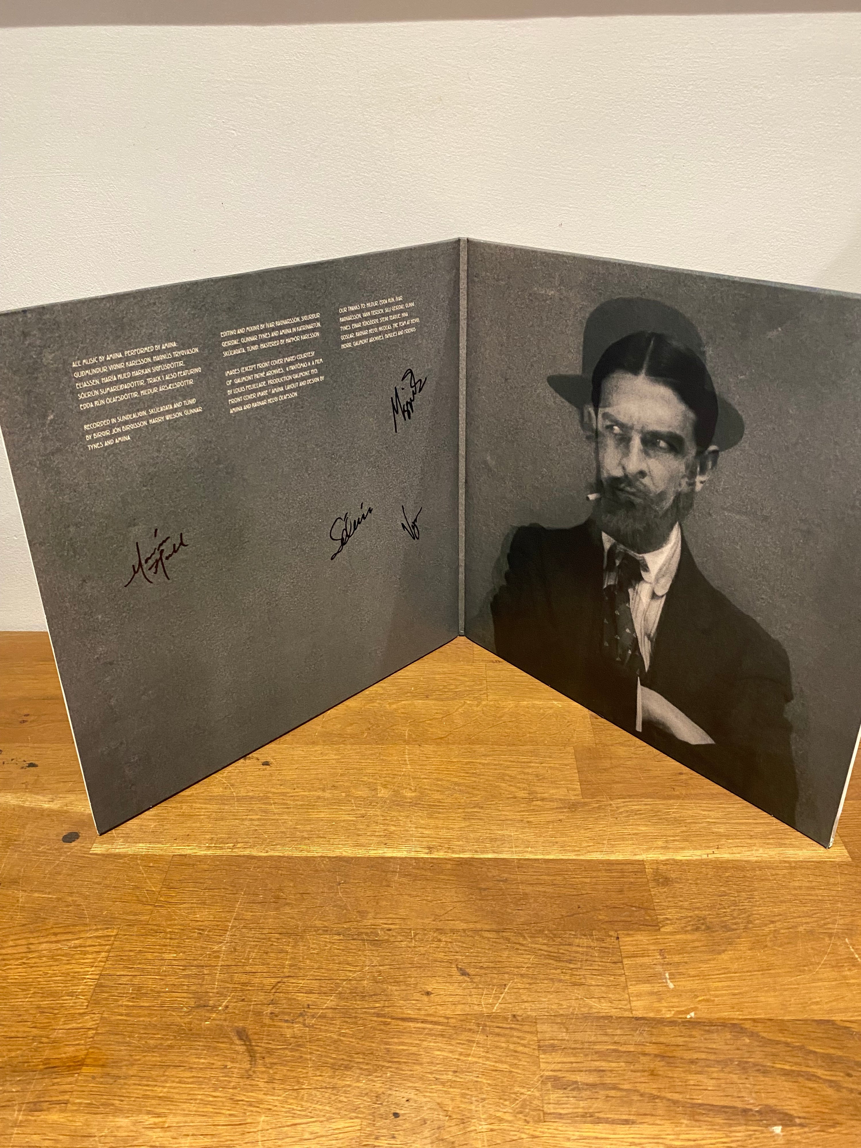 Amiina - Fantomas , double vinyl album . Signed sleeve, Mengi 2016