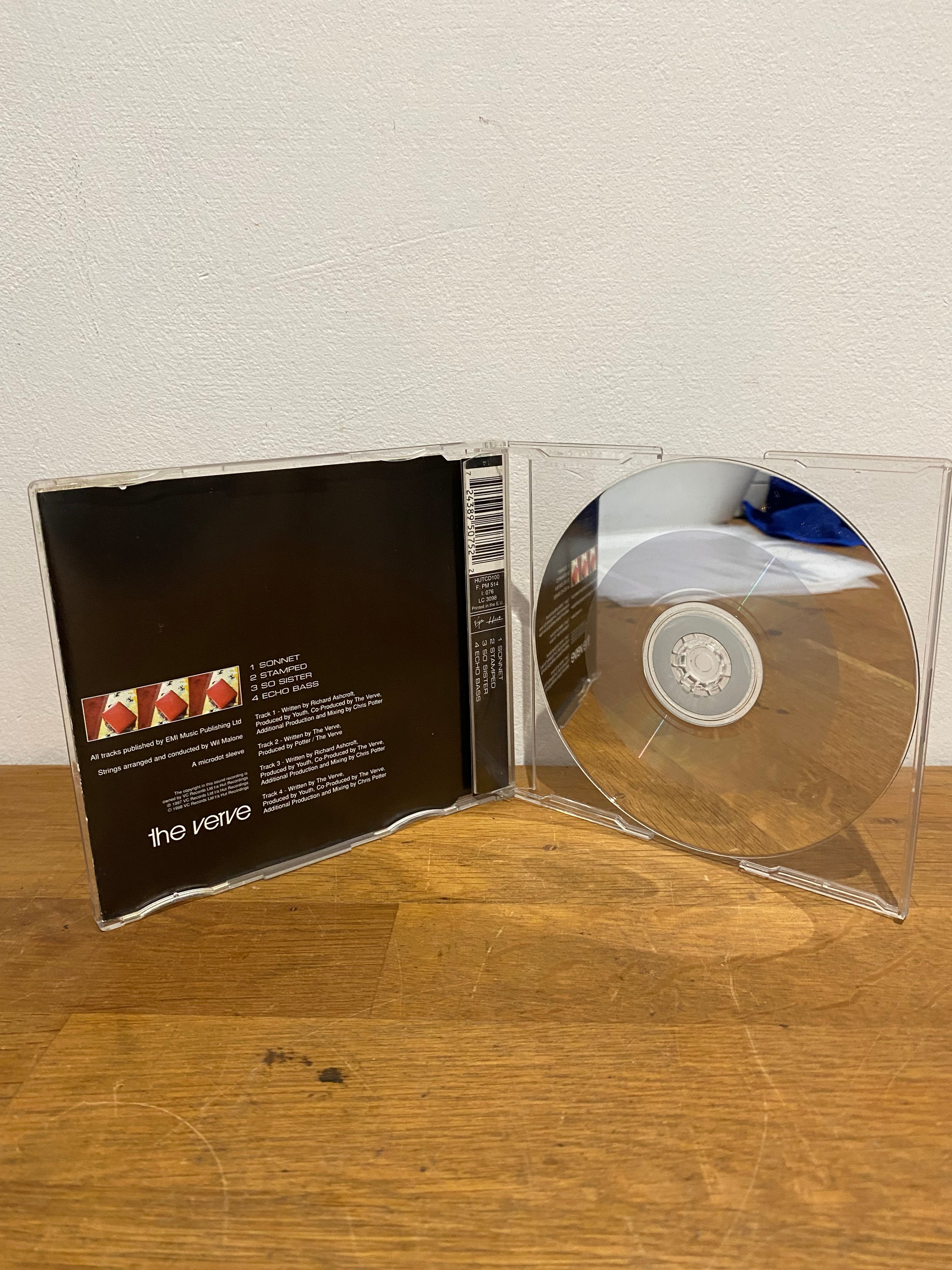 The Verve - Sonnet , cd single, EMI 1998.