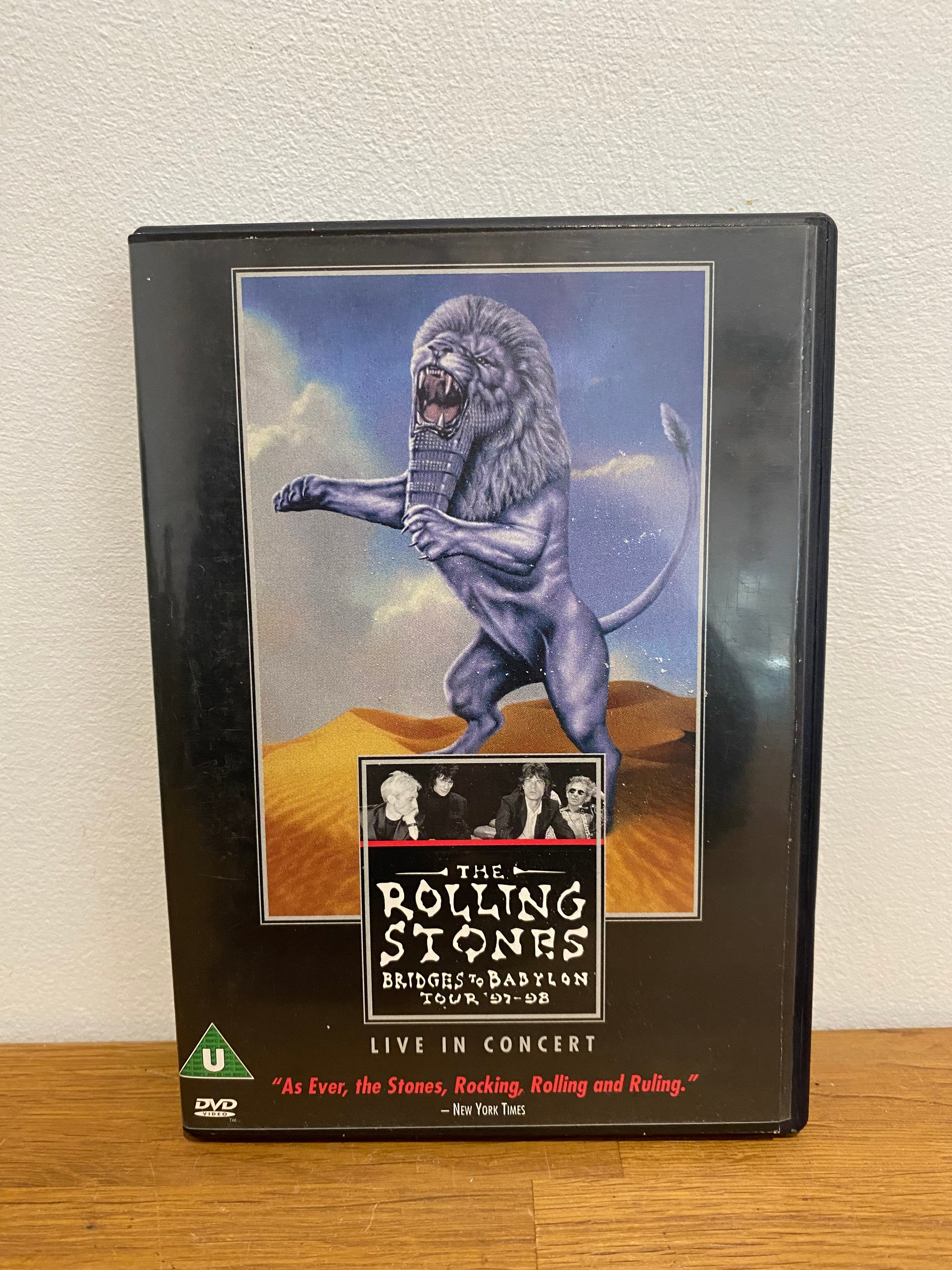 The Rolling Stones - Bridges to Babylon tour 97-98, Live in concert dvd