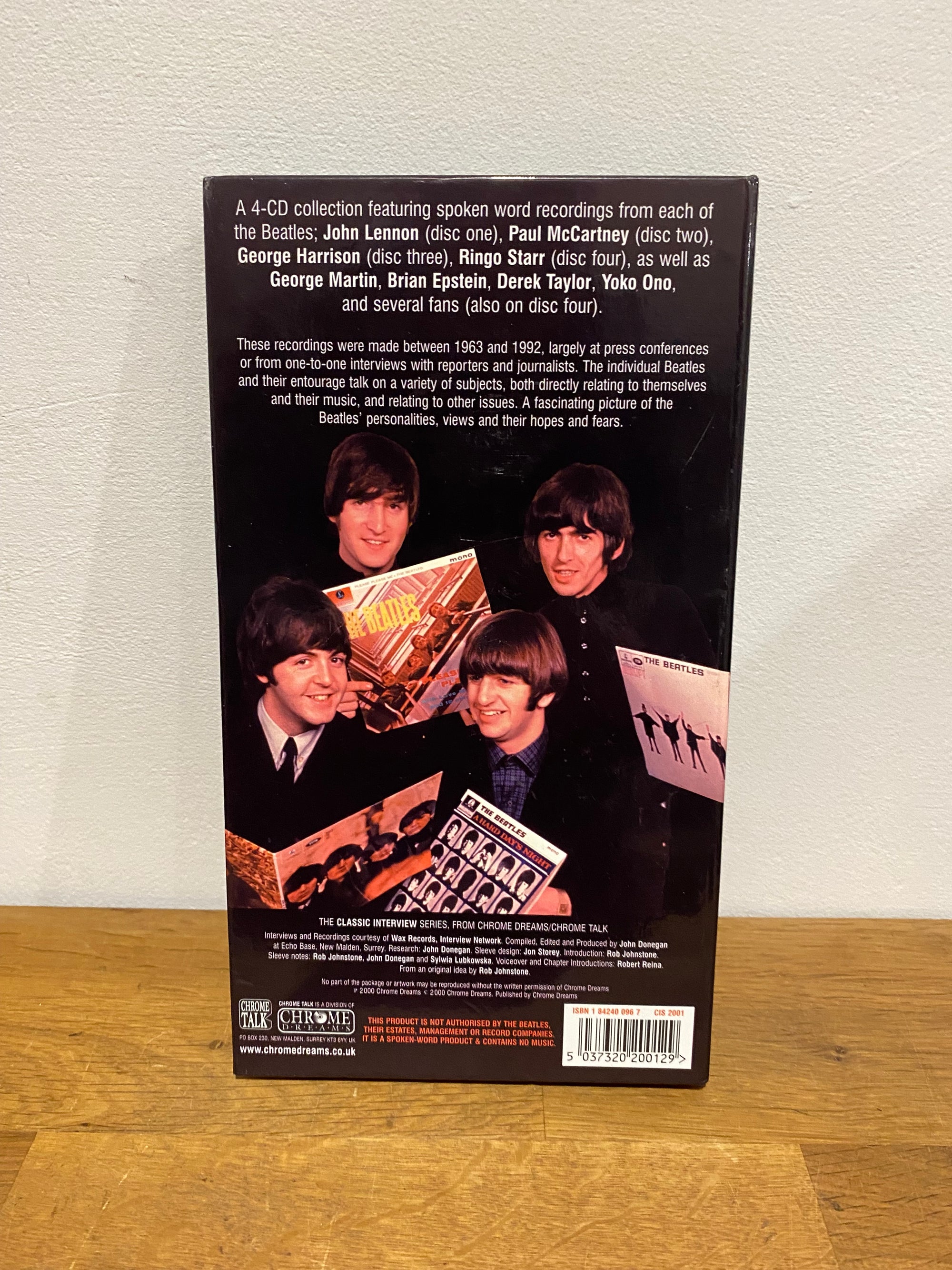 The Beatles - As it happened, 4cd set , the classic interviews