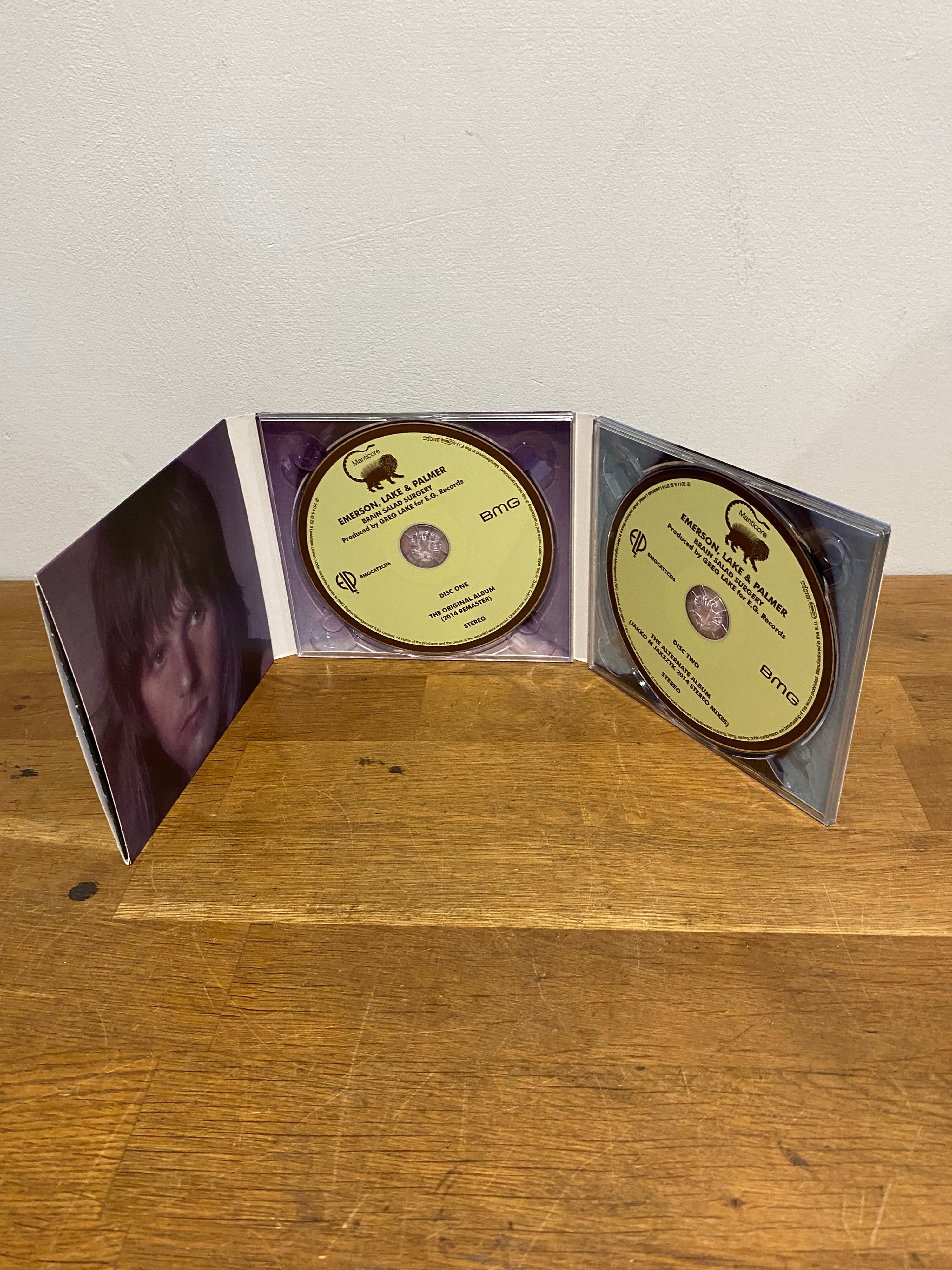 Emerson Lake & Palmer - Brain Salad Surgery. 2 cd deluxe , gatefold sleeve