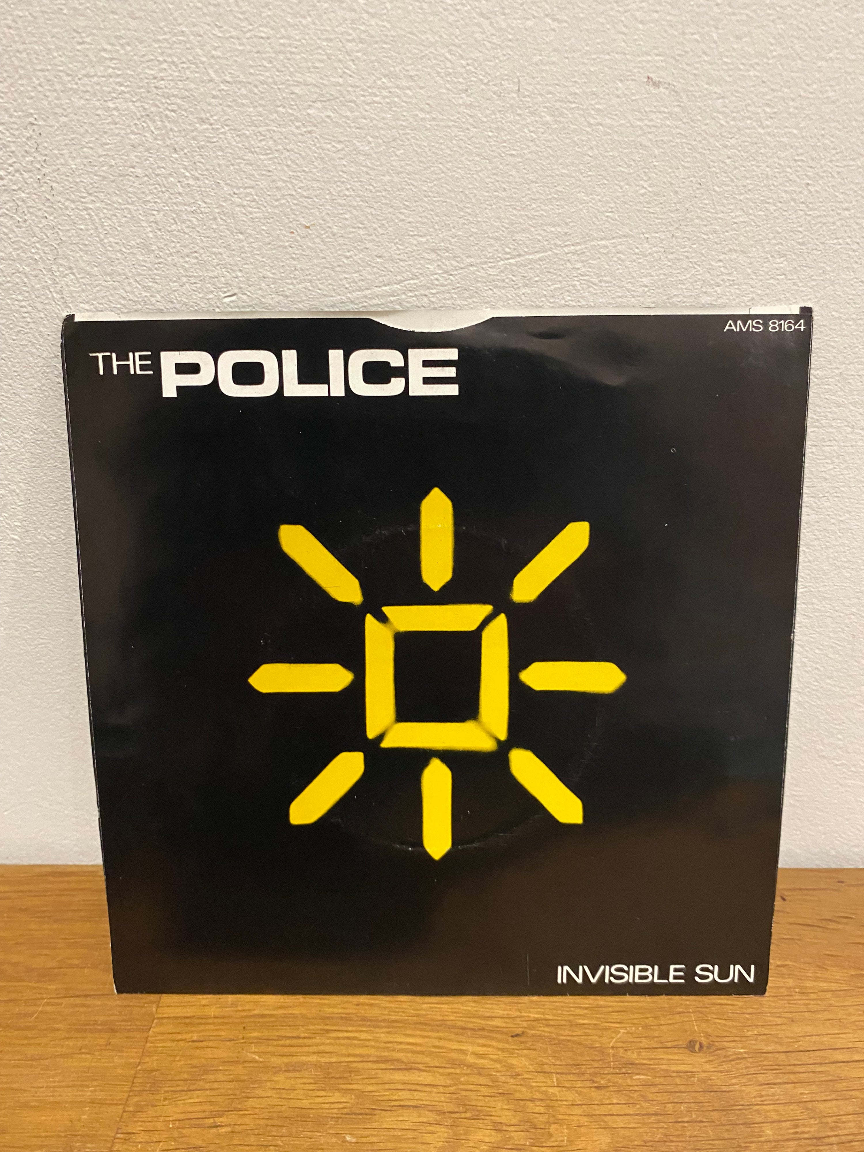The Police - Invisible Sun , 7” single, 1981 , A&M records