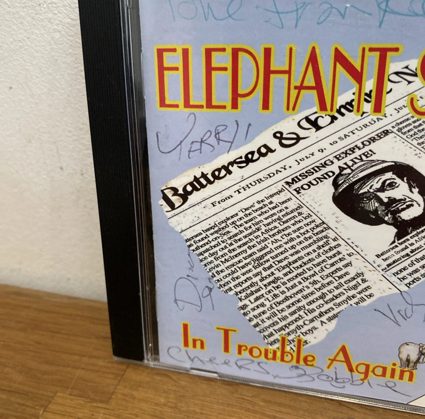 Elephant Shelf - In trouble again, Cd album , Signed
