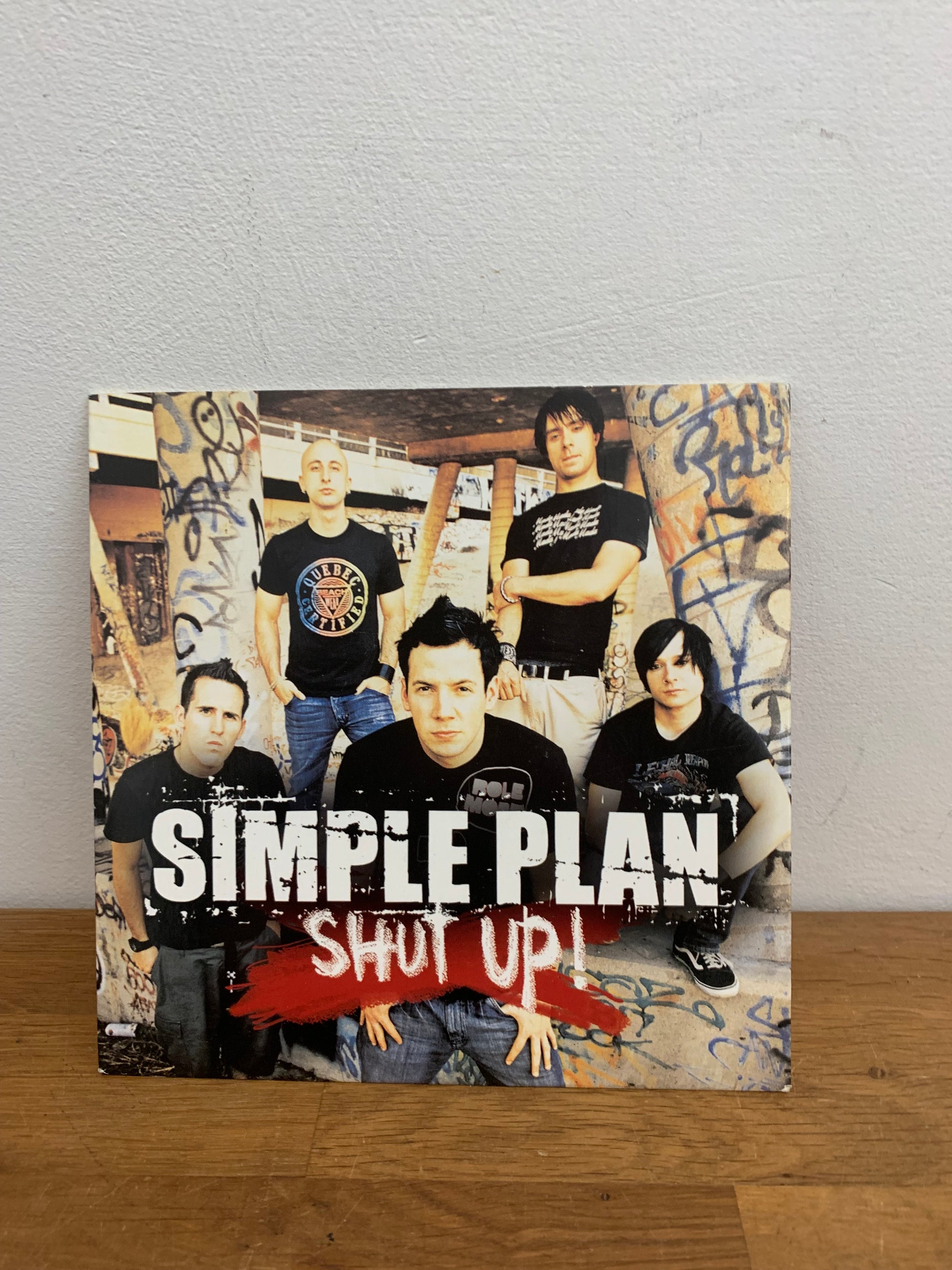 Simple Plan - Shut up! , 7” single 2005 Lava Records