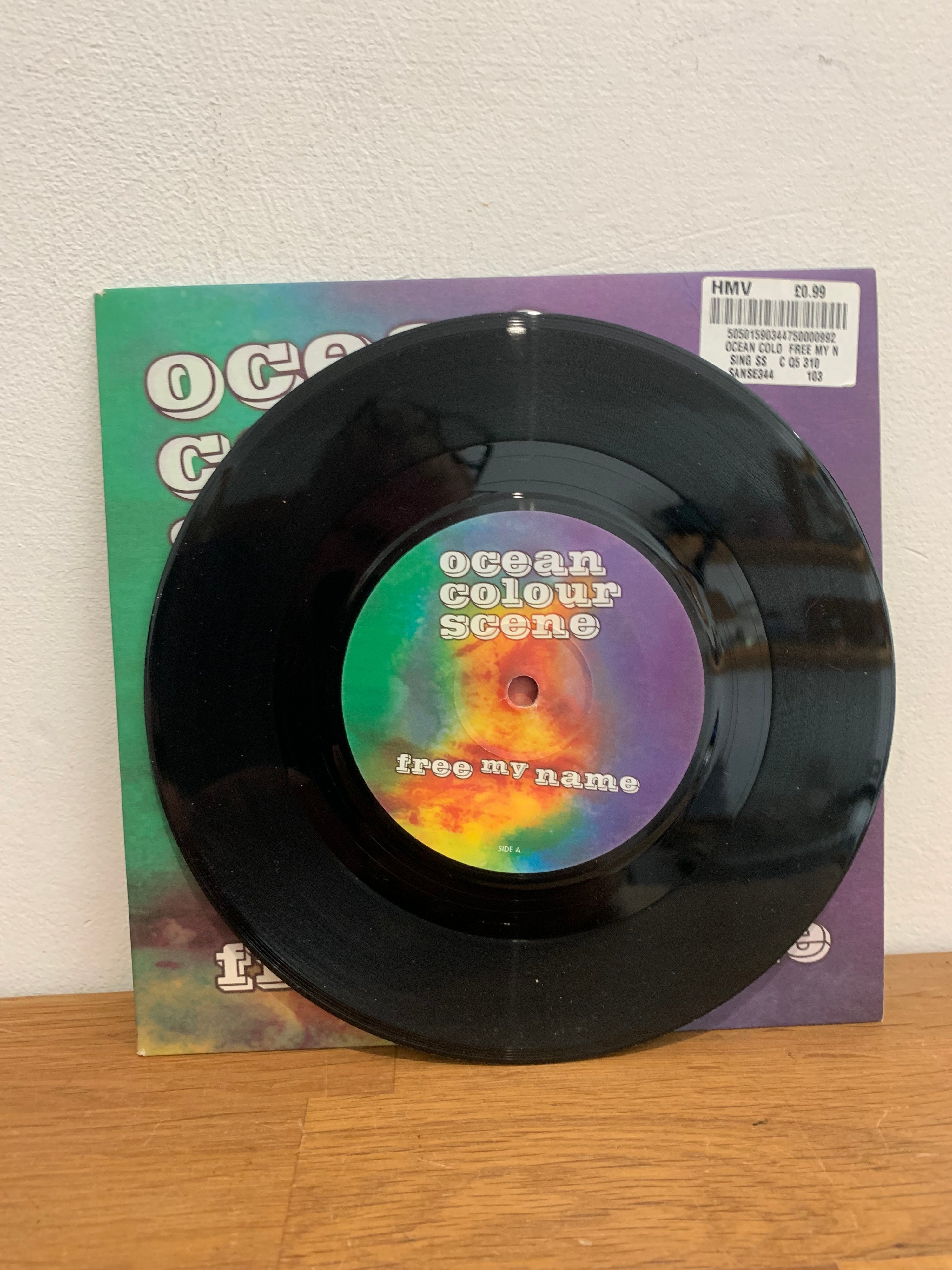 Ocean Colour Scene - Free my name , 7 inch single, Sanctuary records 2005.