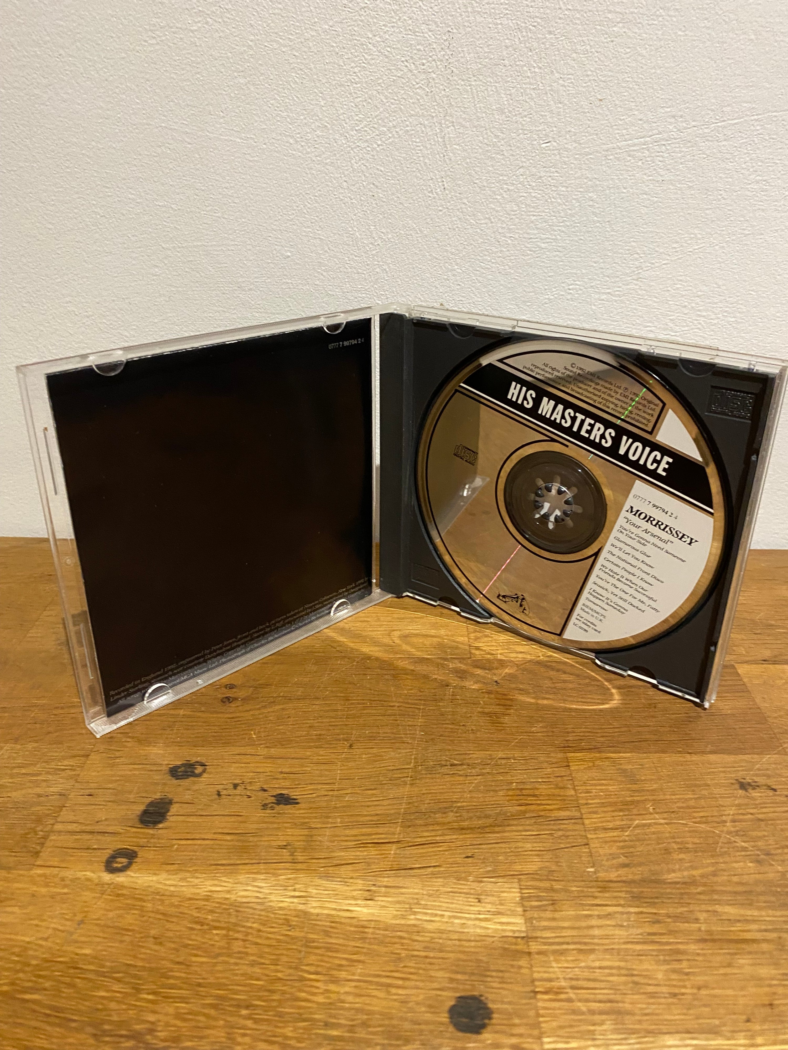 Morrissey - Your Arsenal, 1992 cd album