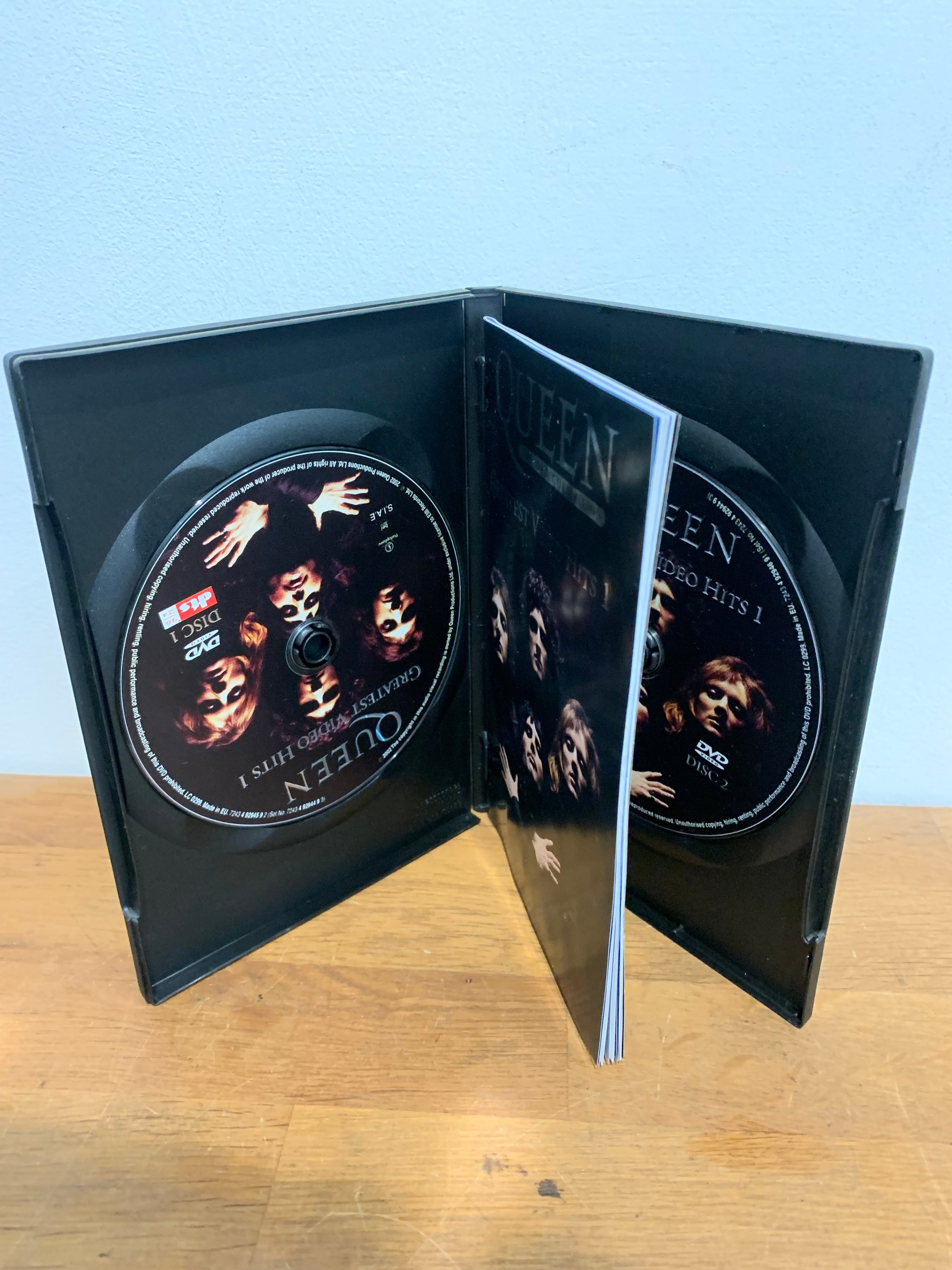 Queen - Greatest video hits 1 , double dvd