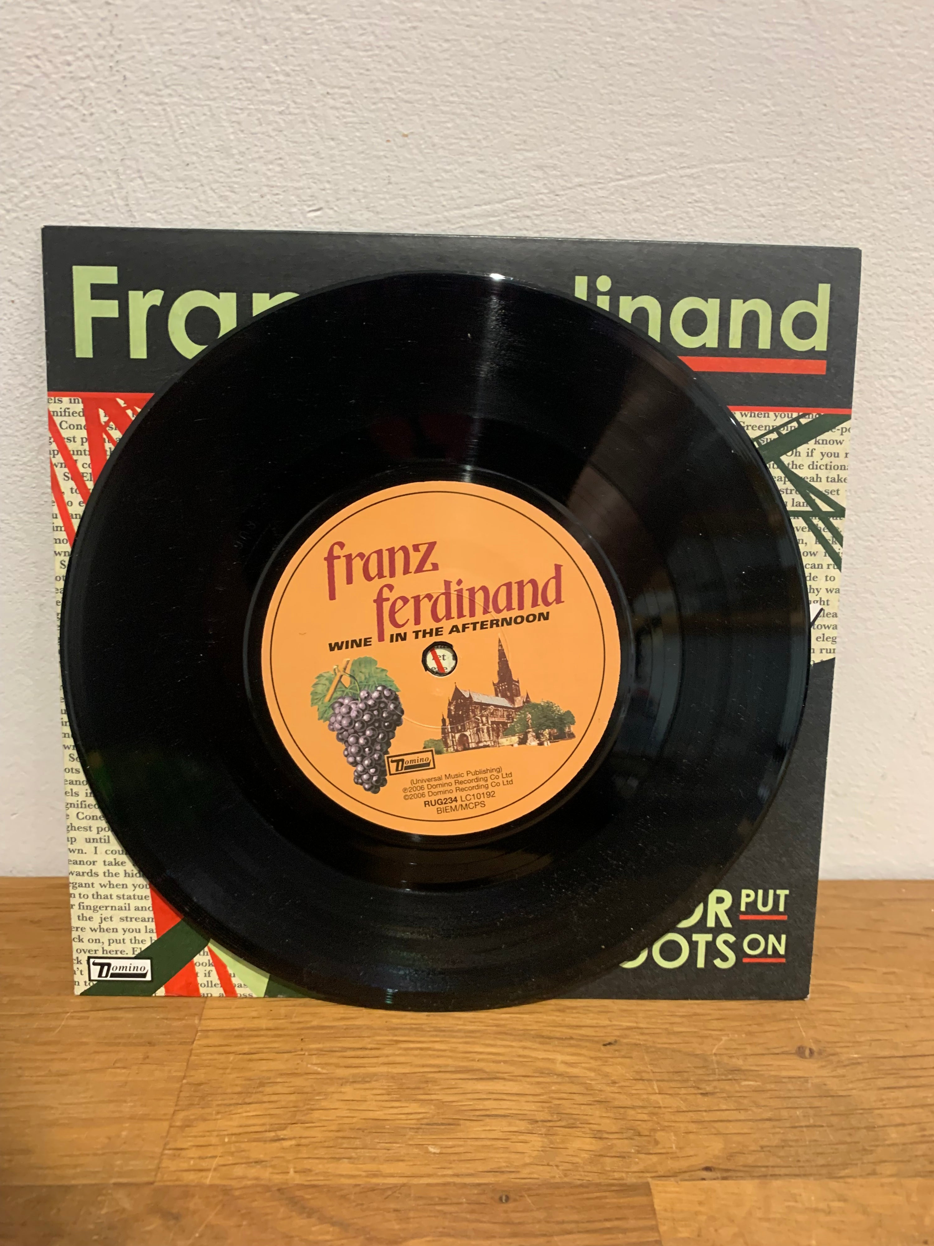 Franz Ferdinand - Eleanor in boots , 7 inch single, Domino records 2003