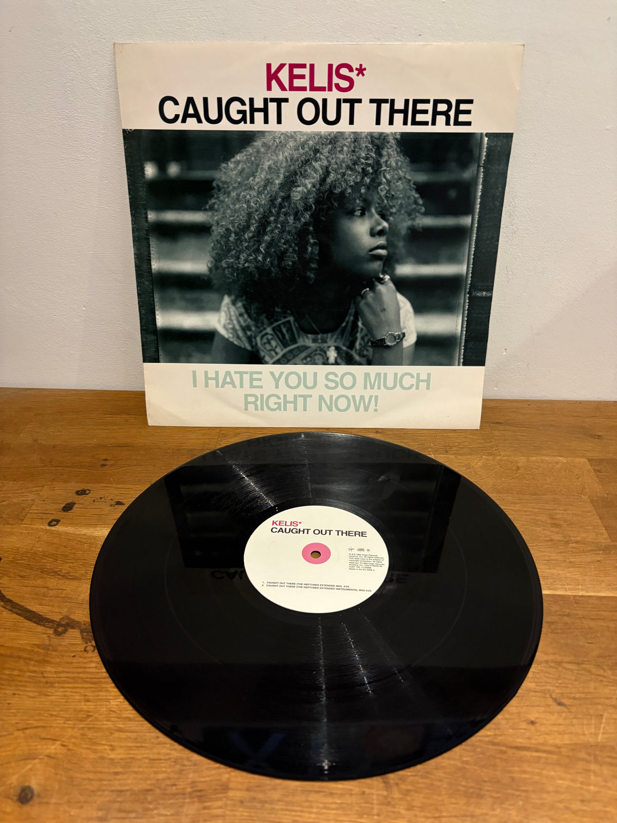 Kelis - Caught out there , 12 inch single, 1999 Virgin.