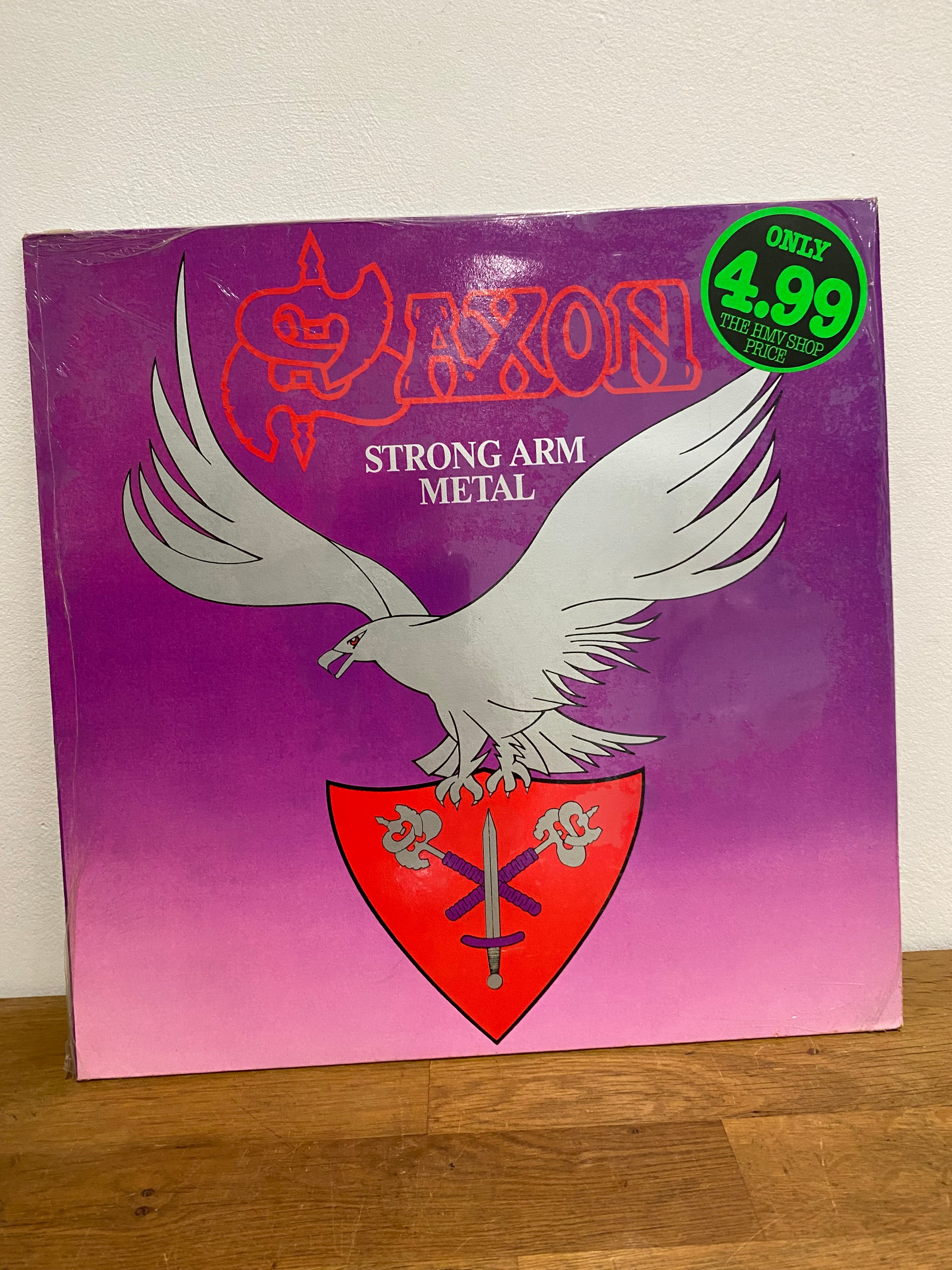 Saxon - Strong arm metal- LP vinyl