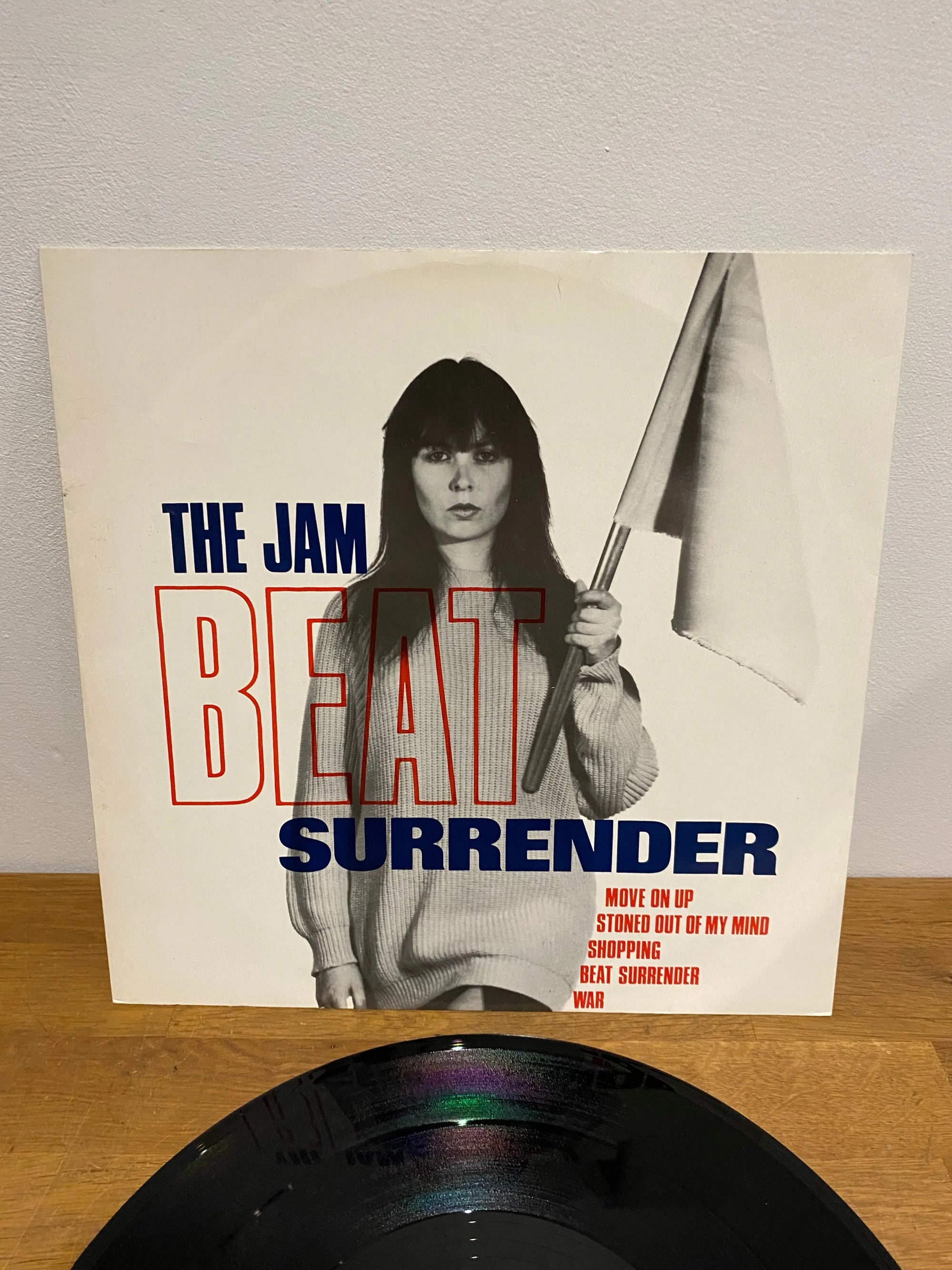 The Jam Beat Surrender 12 inch vinyl single front cover