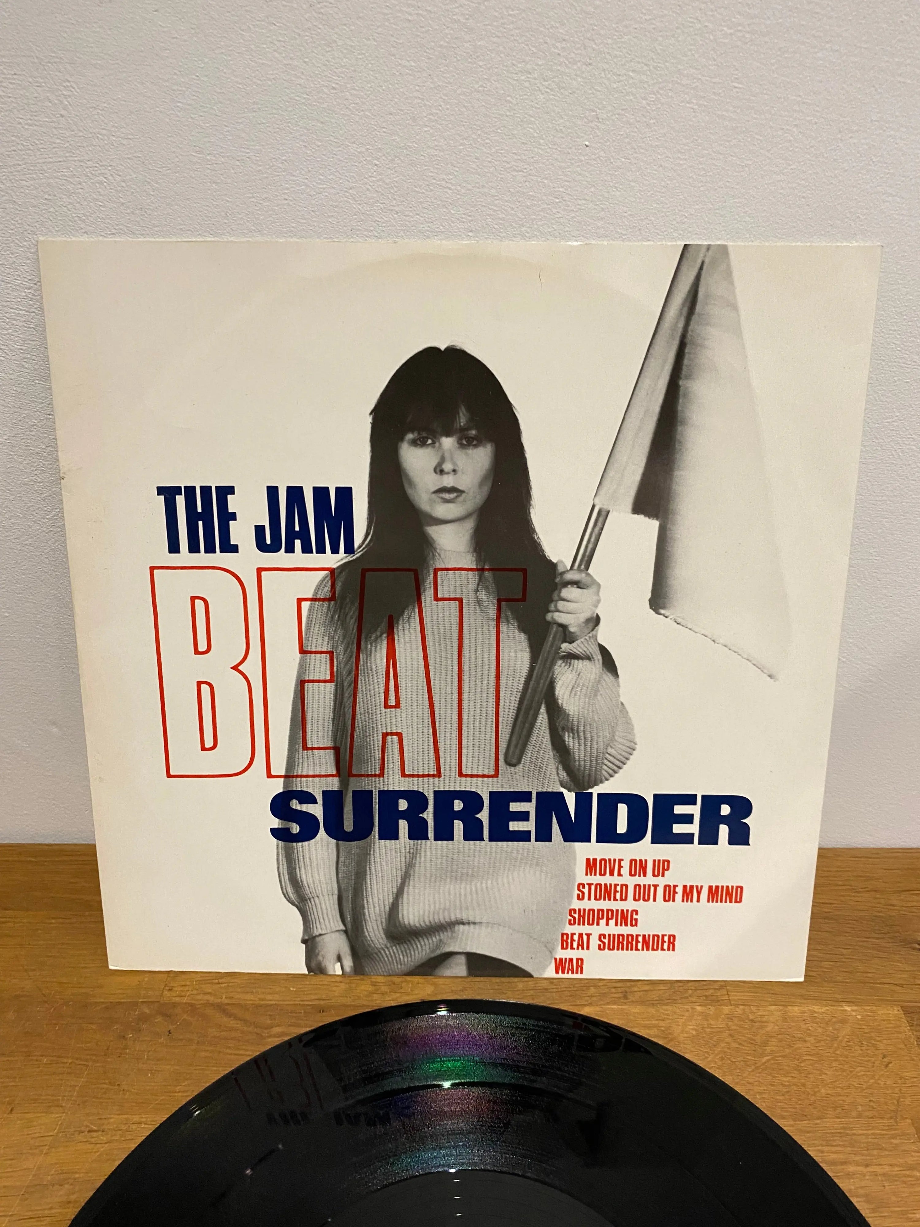 The Jam Beat Surrender 12 inch vinyl single front cover