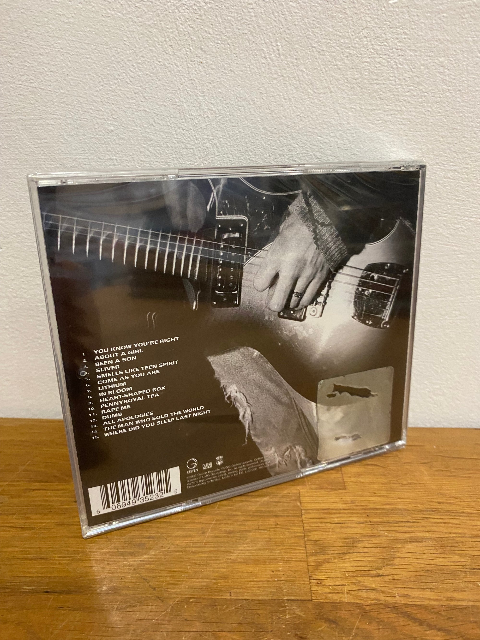 Nirvana - Nirvana , Black , cd album , 2002 , new and sealed