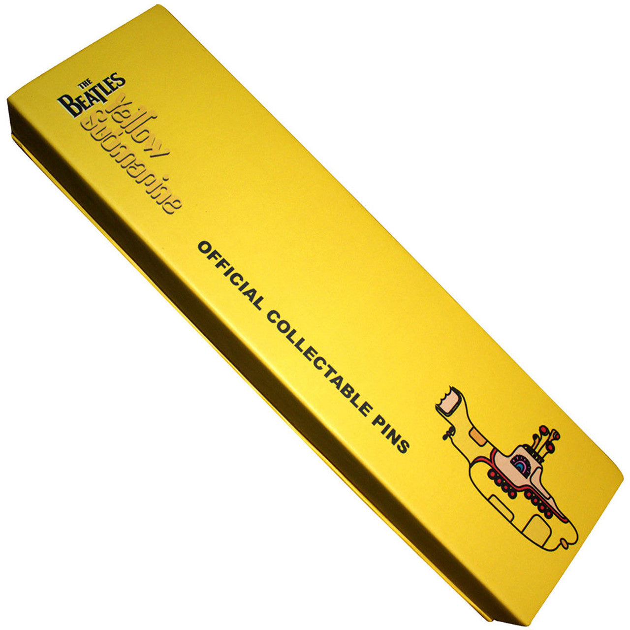 The Beatles Yellow Submarine Portholes Pin Badge Set – official collectible gift box.
