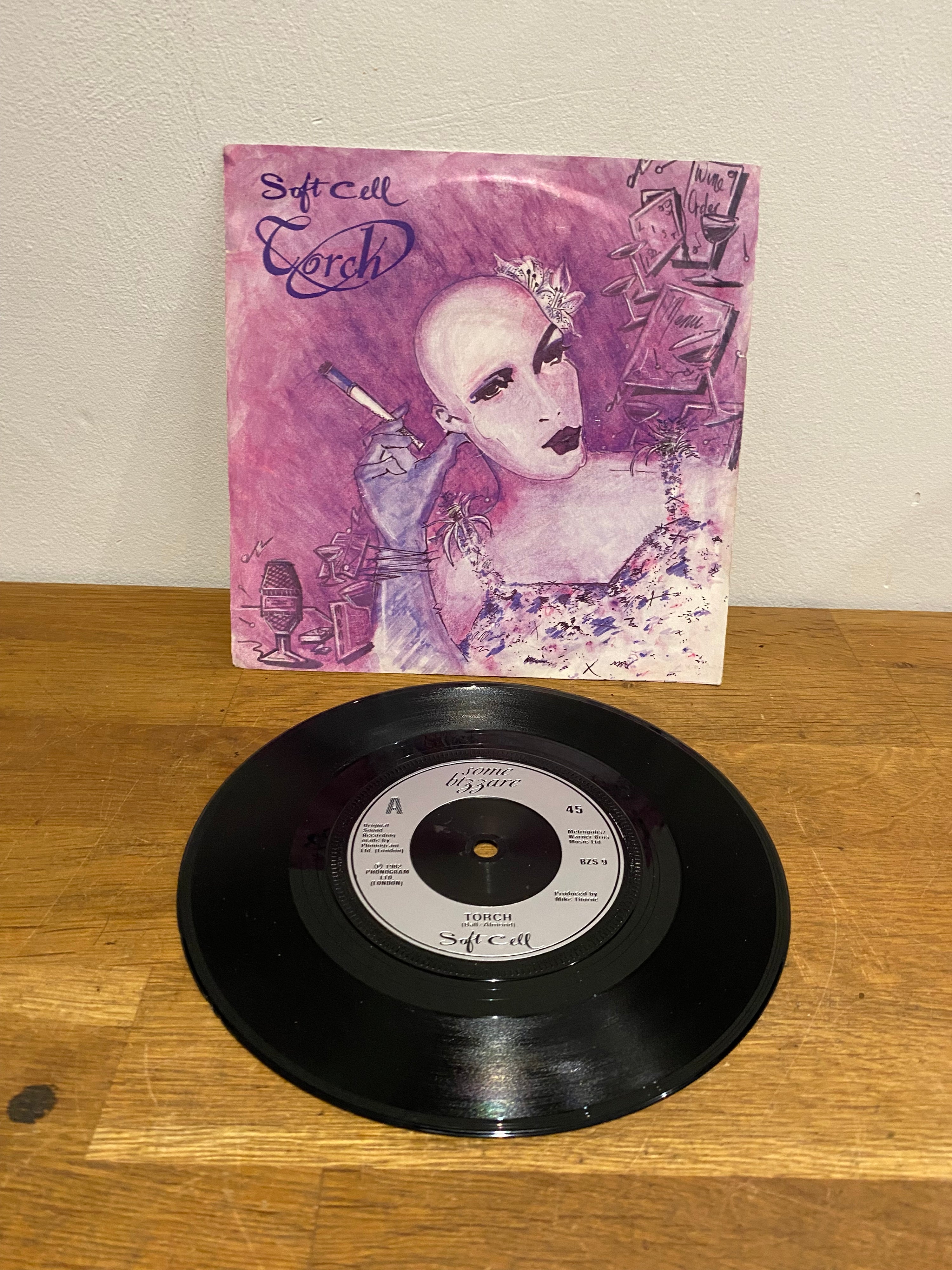 Soft Cell - Torch , 7” single, 1982 Phonogram BZS9
