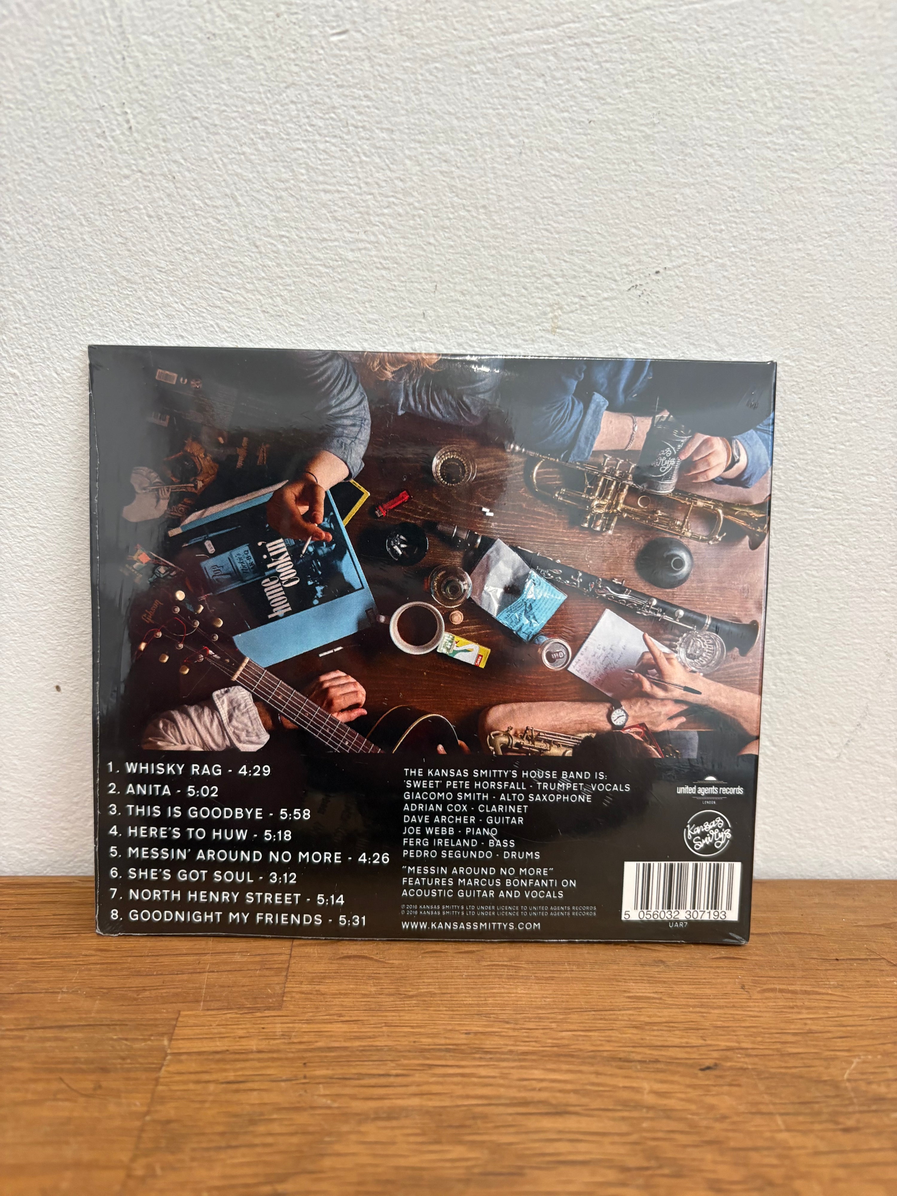 Kansas Smitty’s House Band Live, cd album, 2016 United Agents Records. New and sealed