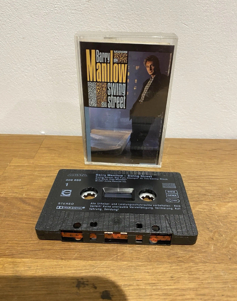 Barry Manilow - Swing Street, Cassette Album 1987