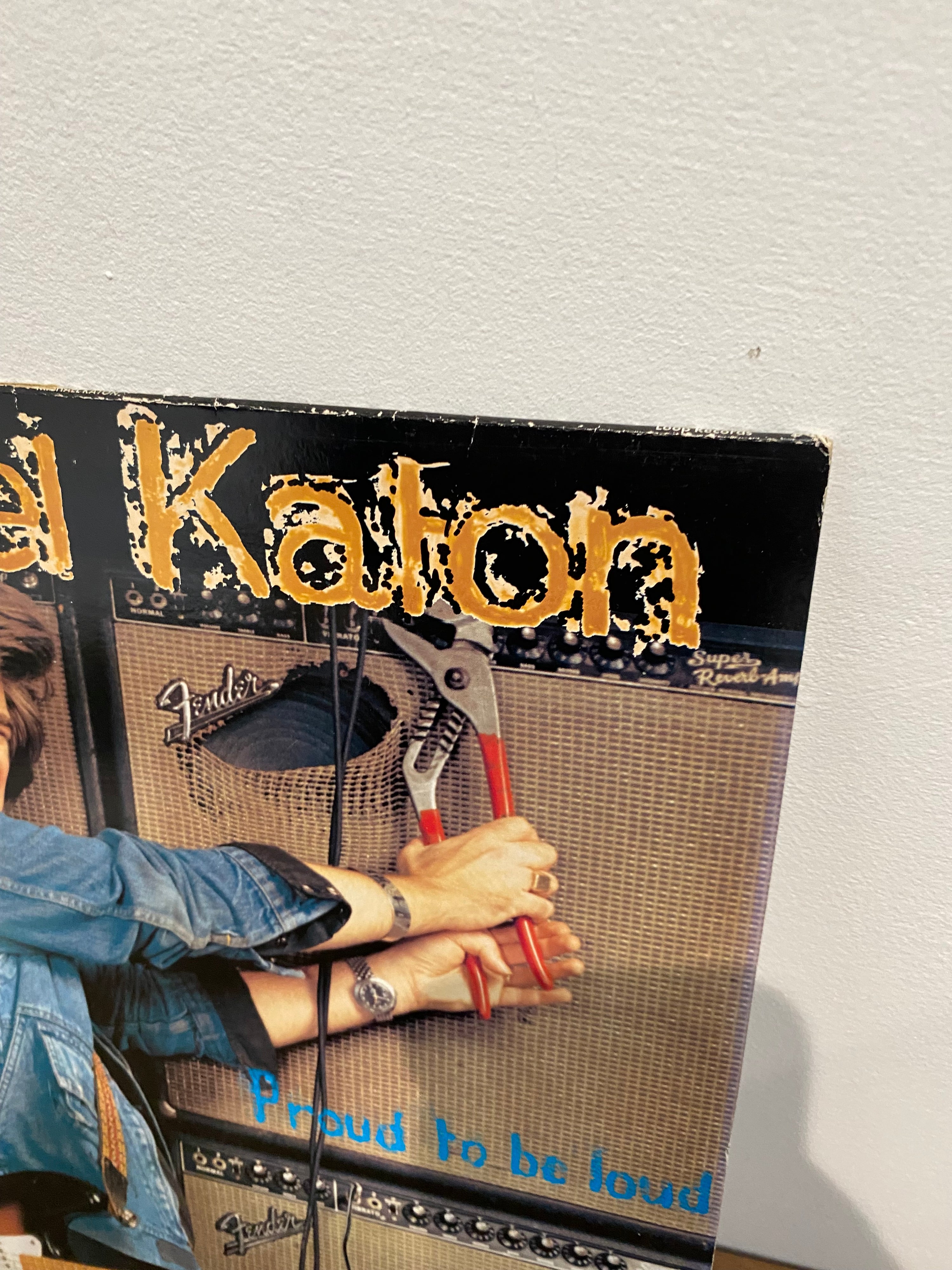 Michael Katon - Proud to be loud , vinyl album , 1988. LOPL 503.