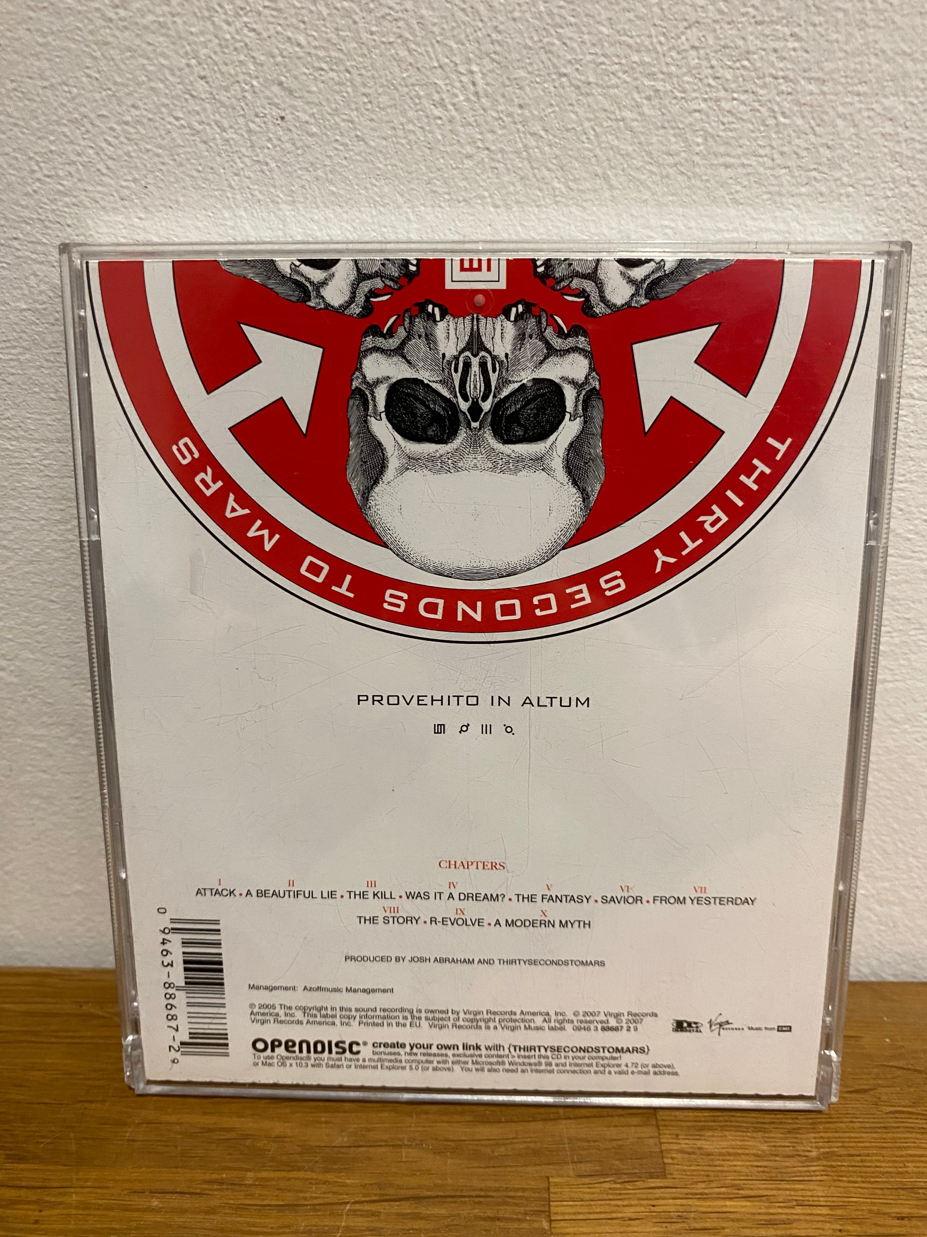 30 seconds to mars - A Beautiful Lie , cd album 2007 Virgin Records