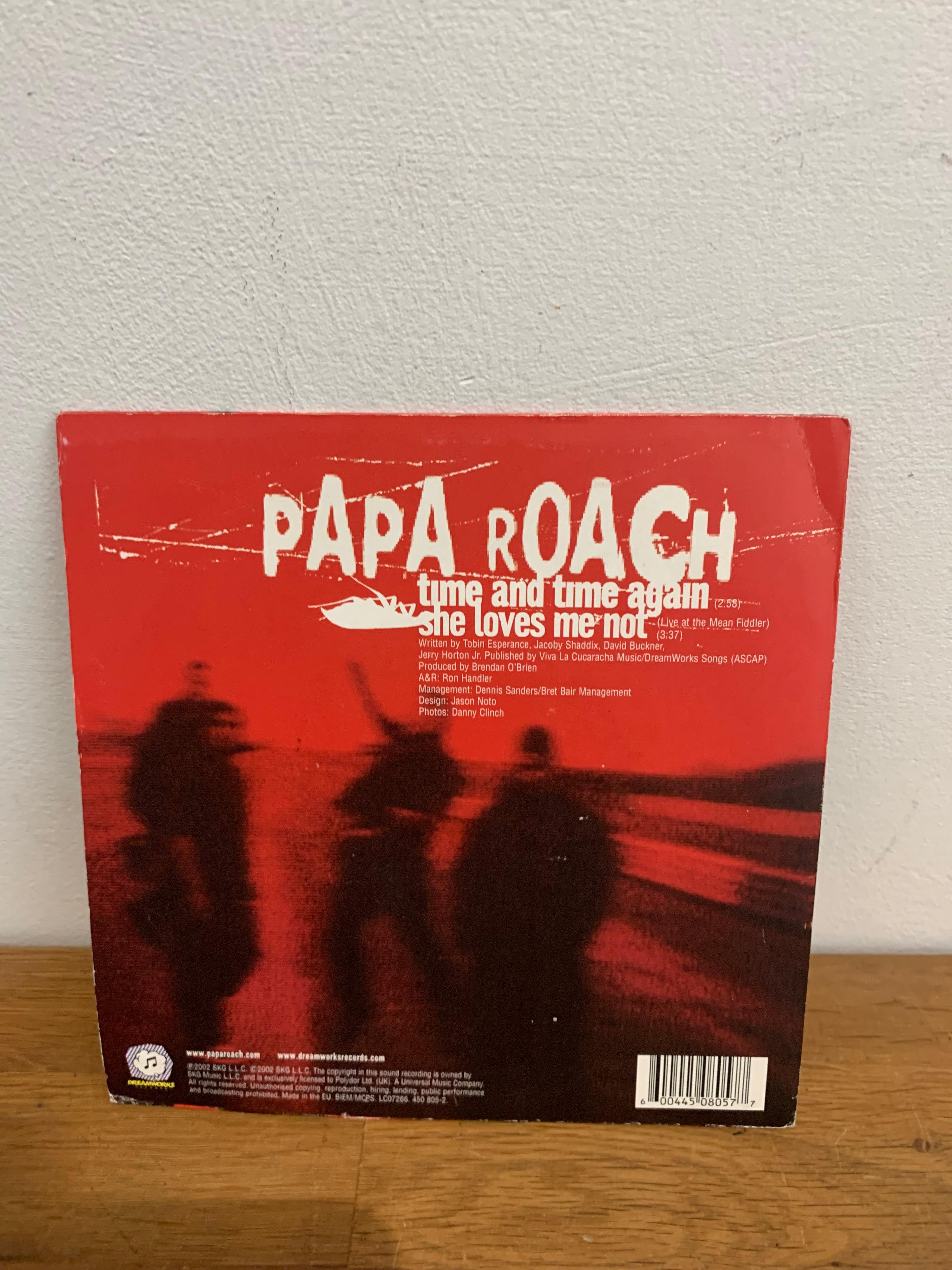 Papa Roach - Time and time again, 2002 SKG, Rare