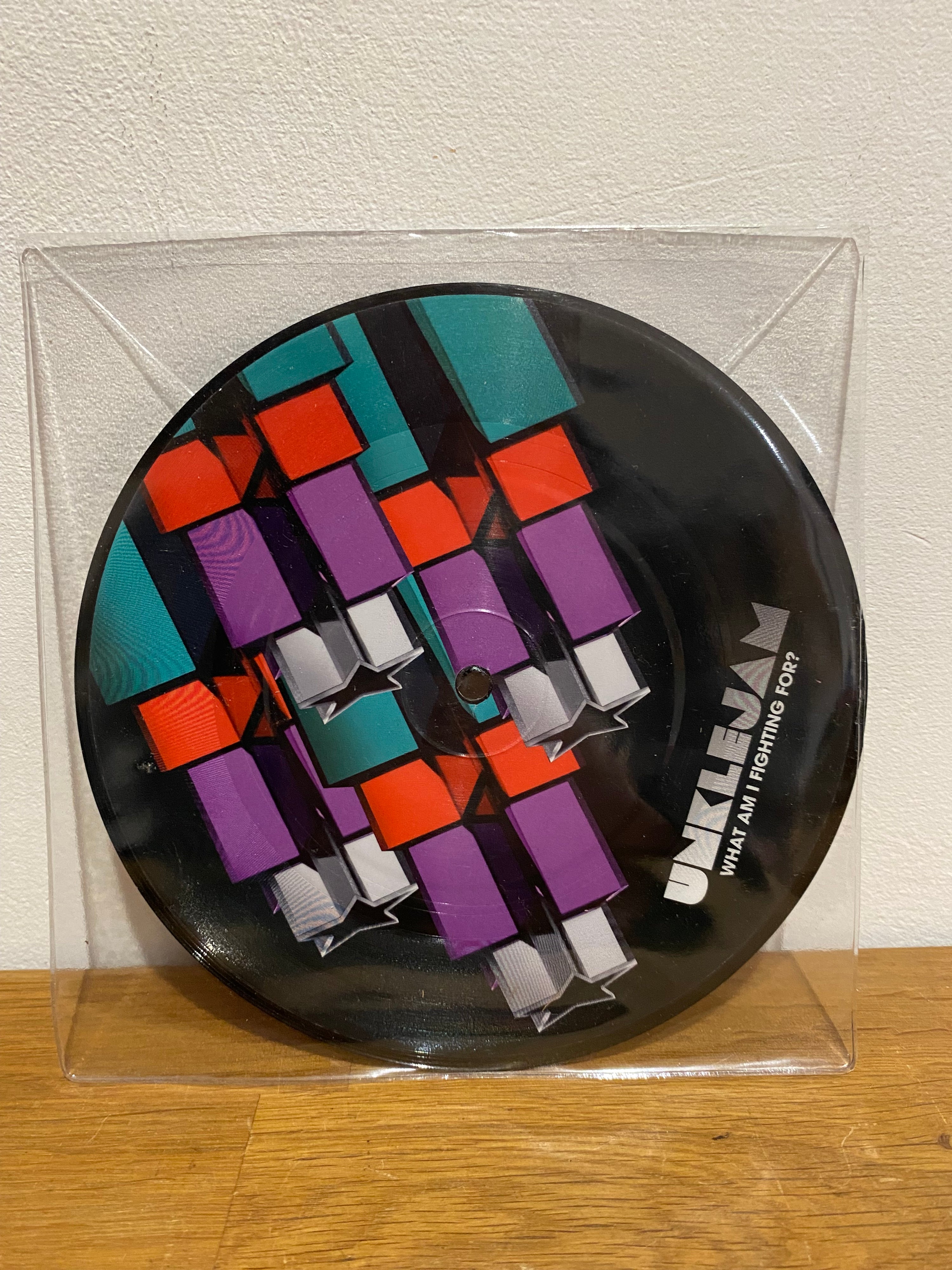 Unklejam- What Am I Fighting For?- Virgin Records 7” Picture Disc 2007