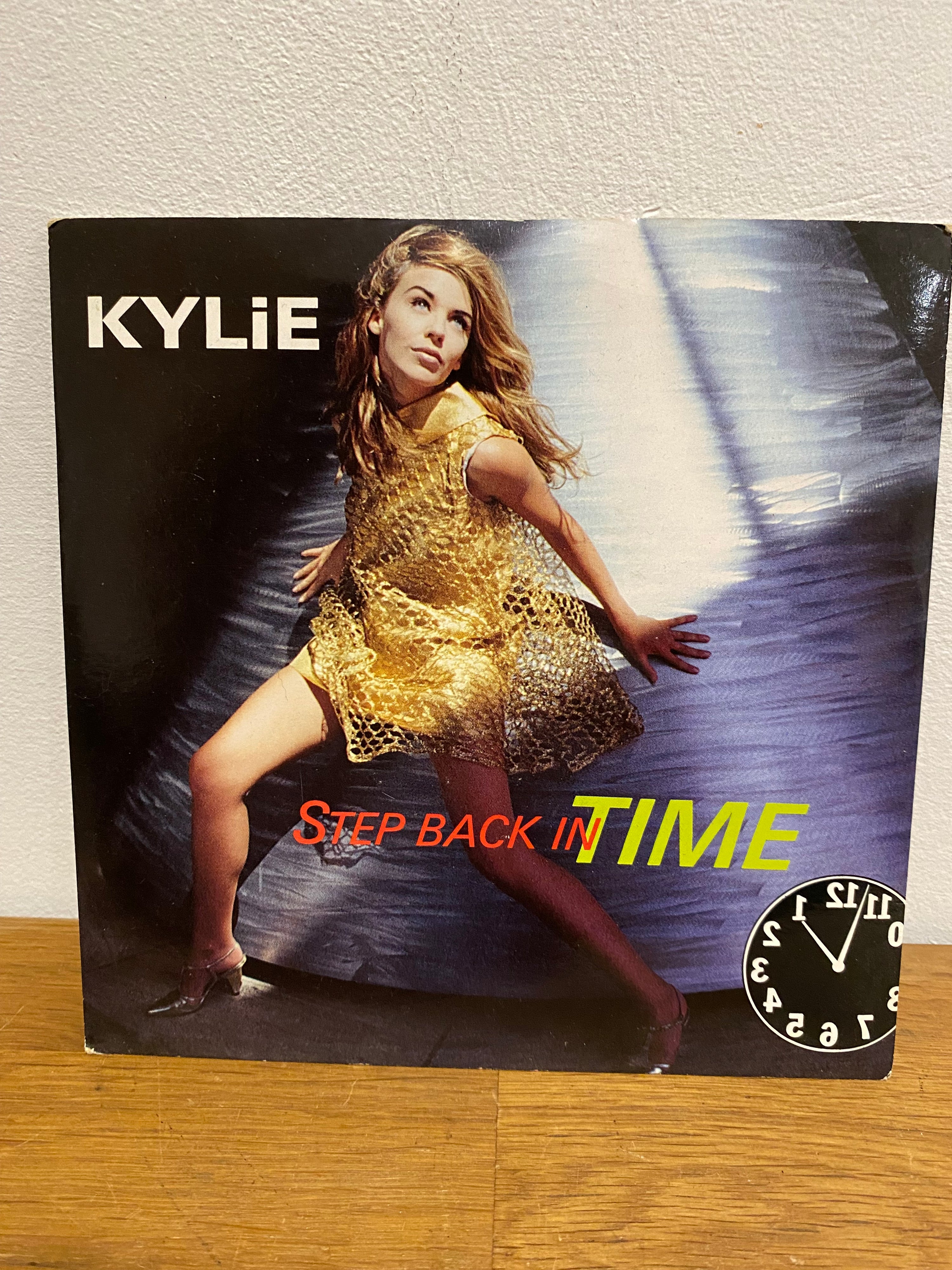 Kylie Minogue - Step back in time , 7” single, 1990