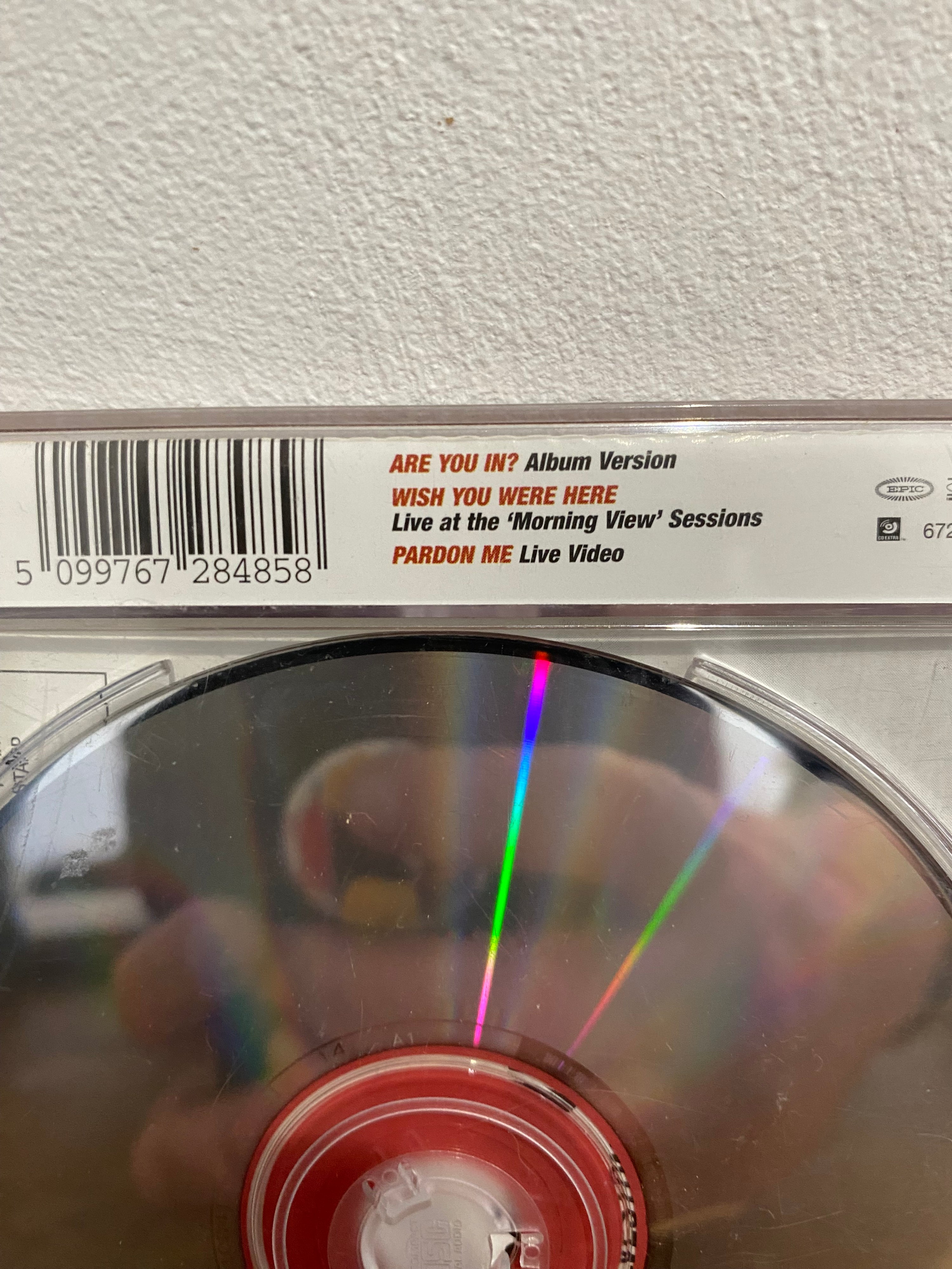 Incubus - Are you in?, limited numbered CD extra ,3 track cd single