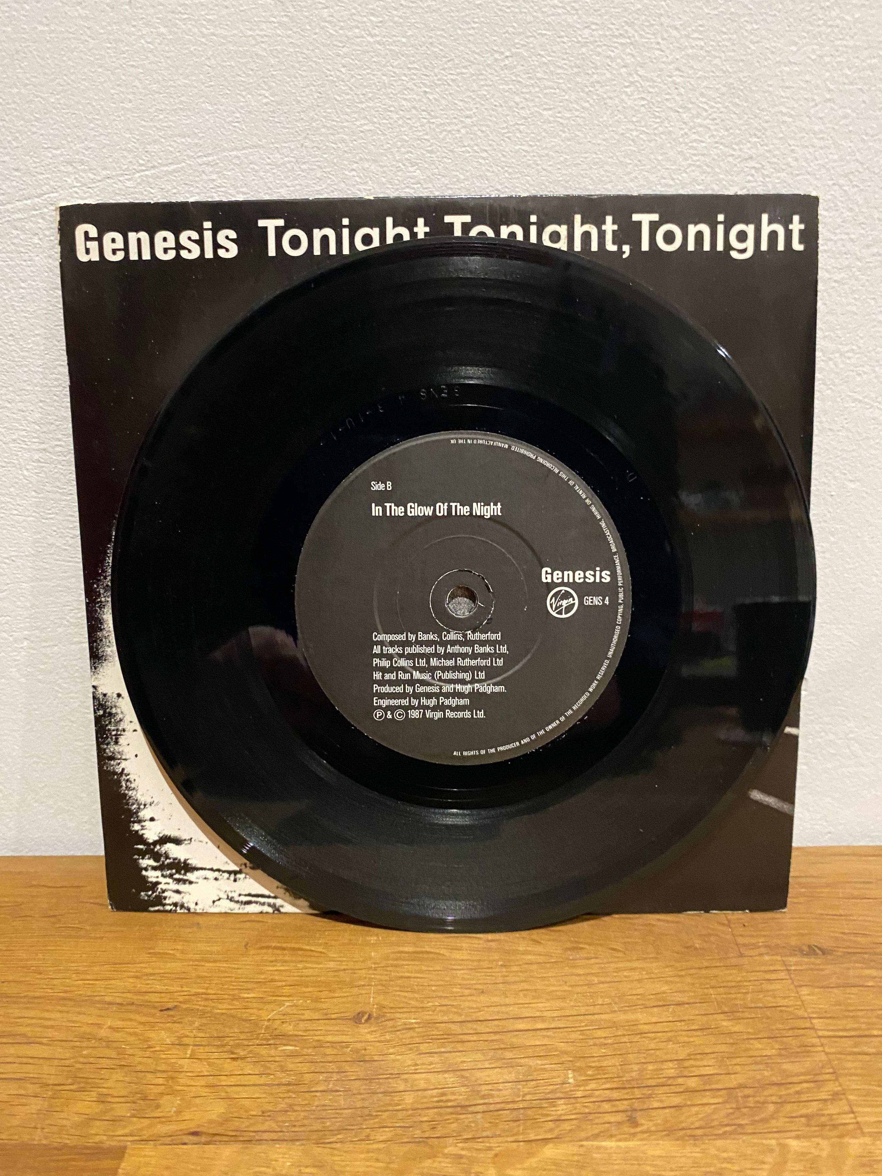 Genesis - Tonight, Tonight, Tonight , 7” single