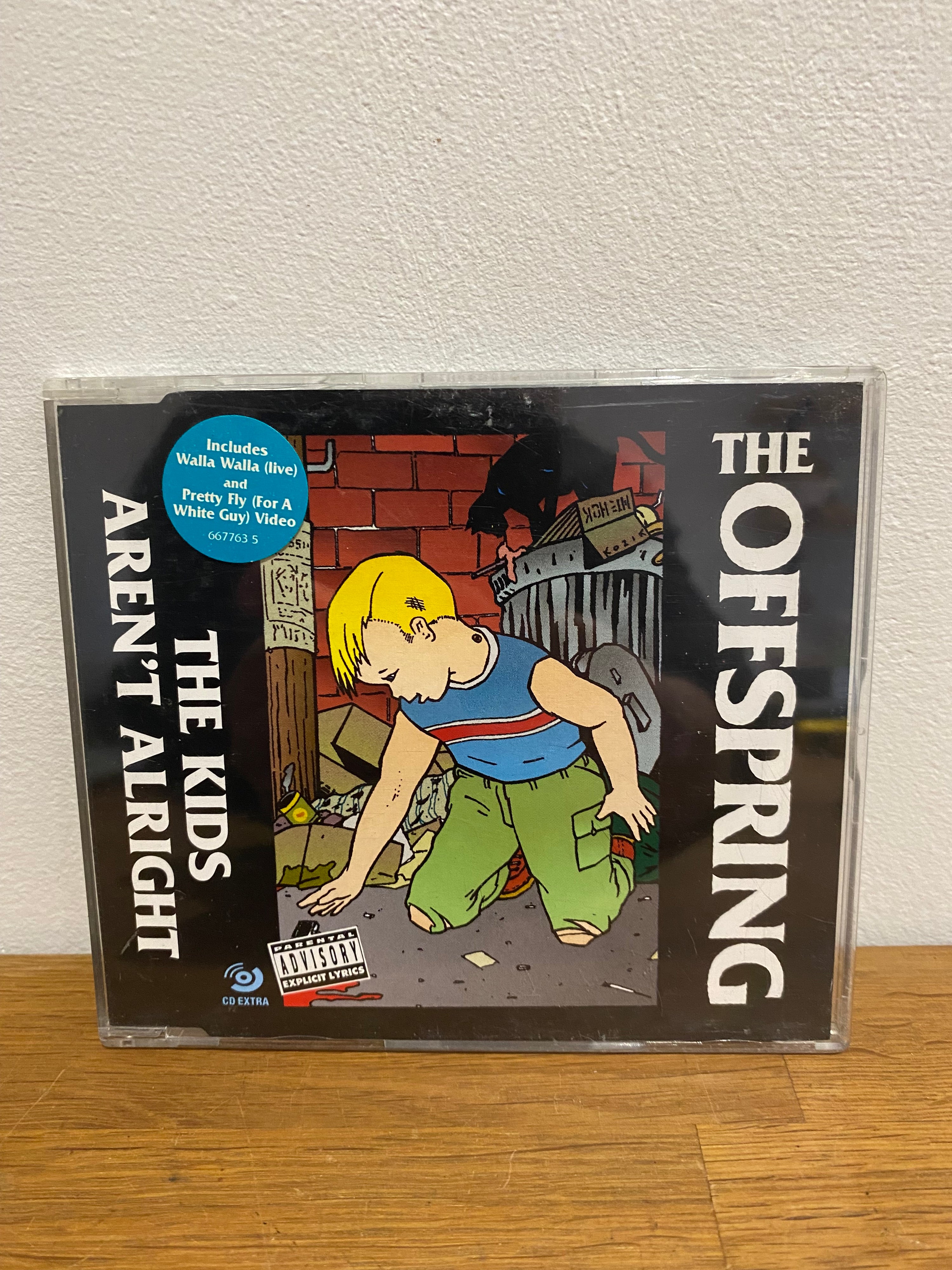 The Offspring - The kids aren’t alright , 1999, cd single + Poster