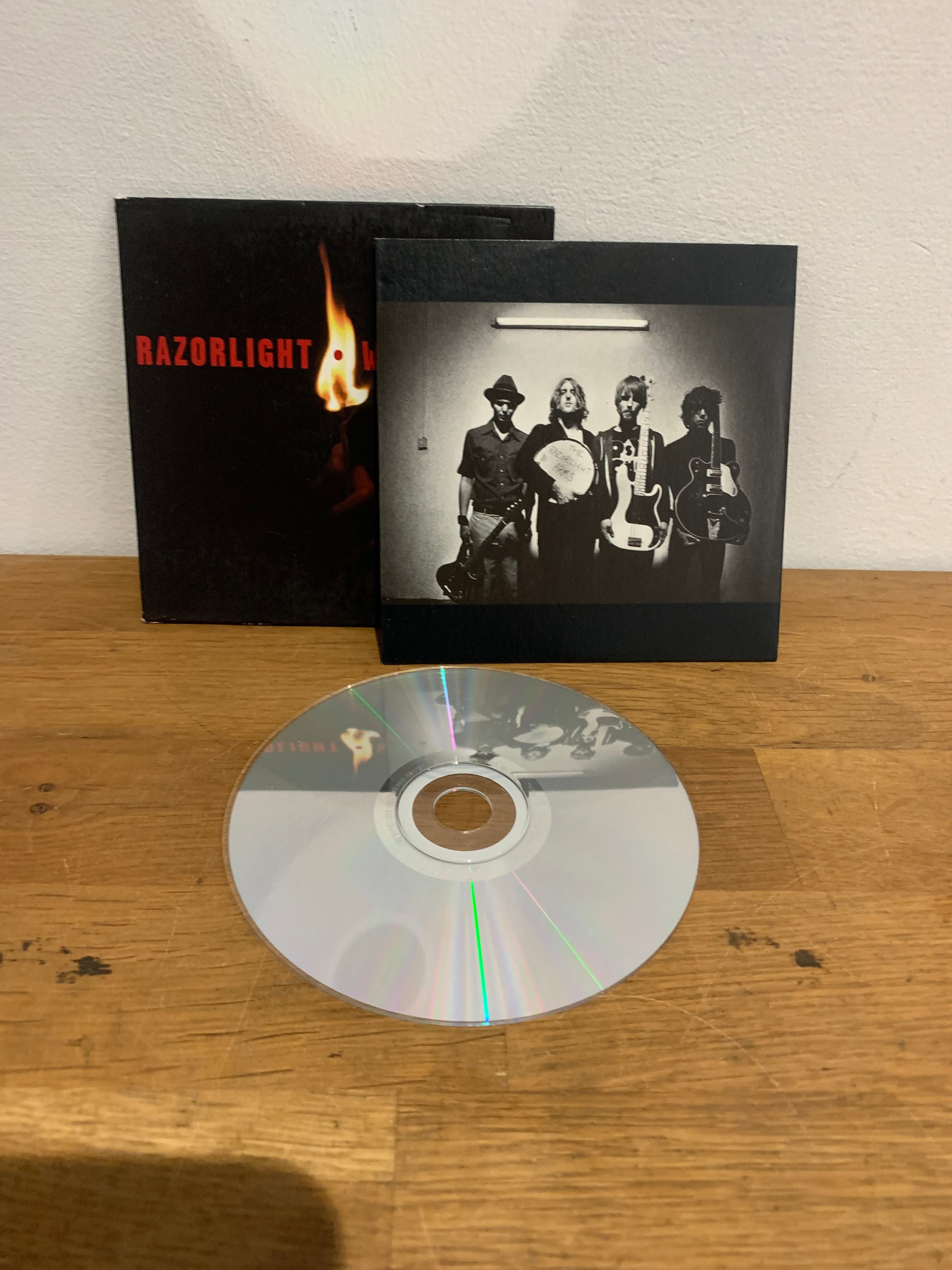 Razorlight - Wire to wire , cd single , Vertigo, 2008
