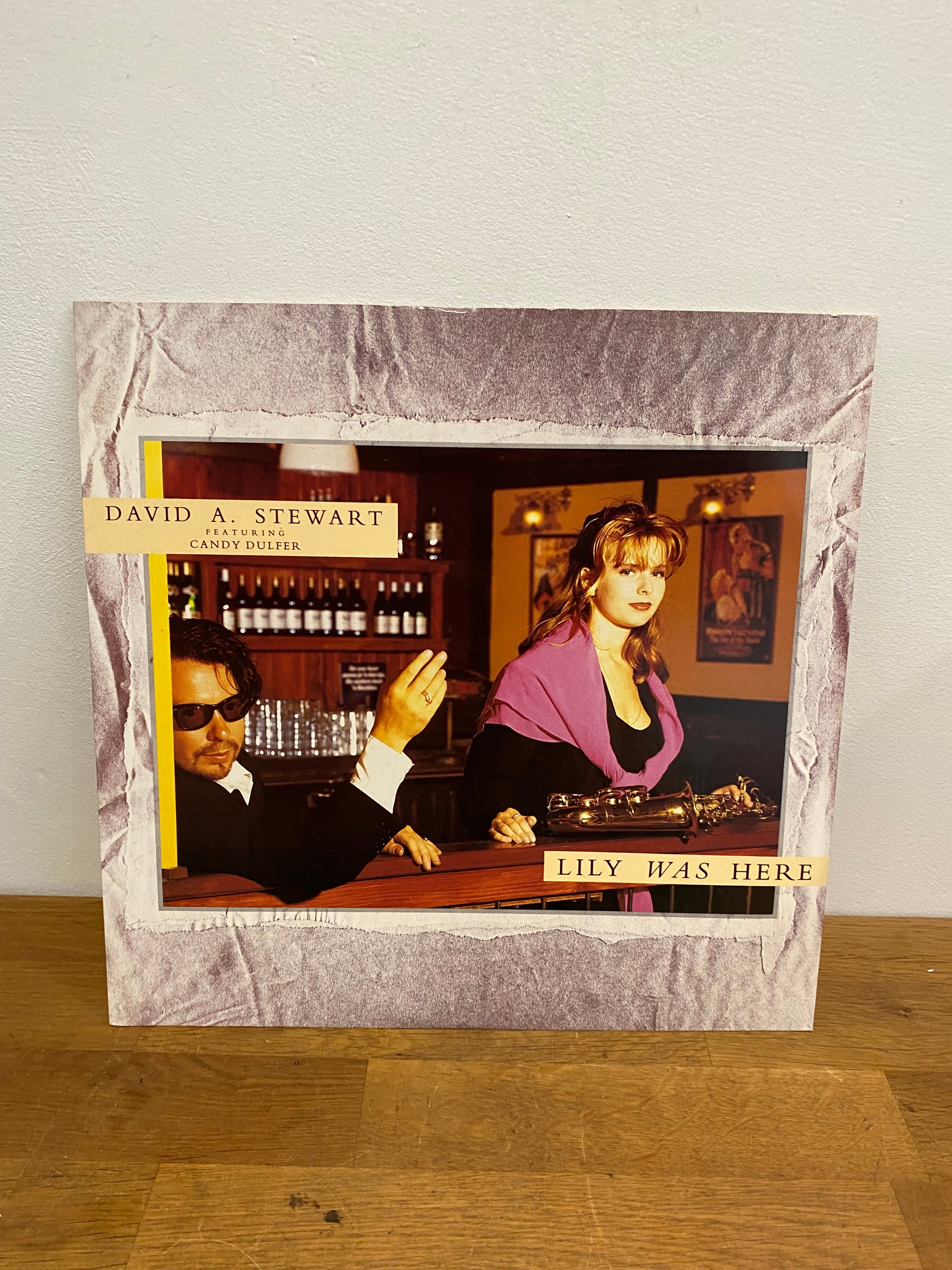 David A Stewart - Lily Was Here (Special centre medical unit hum) 12 inch , 1989