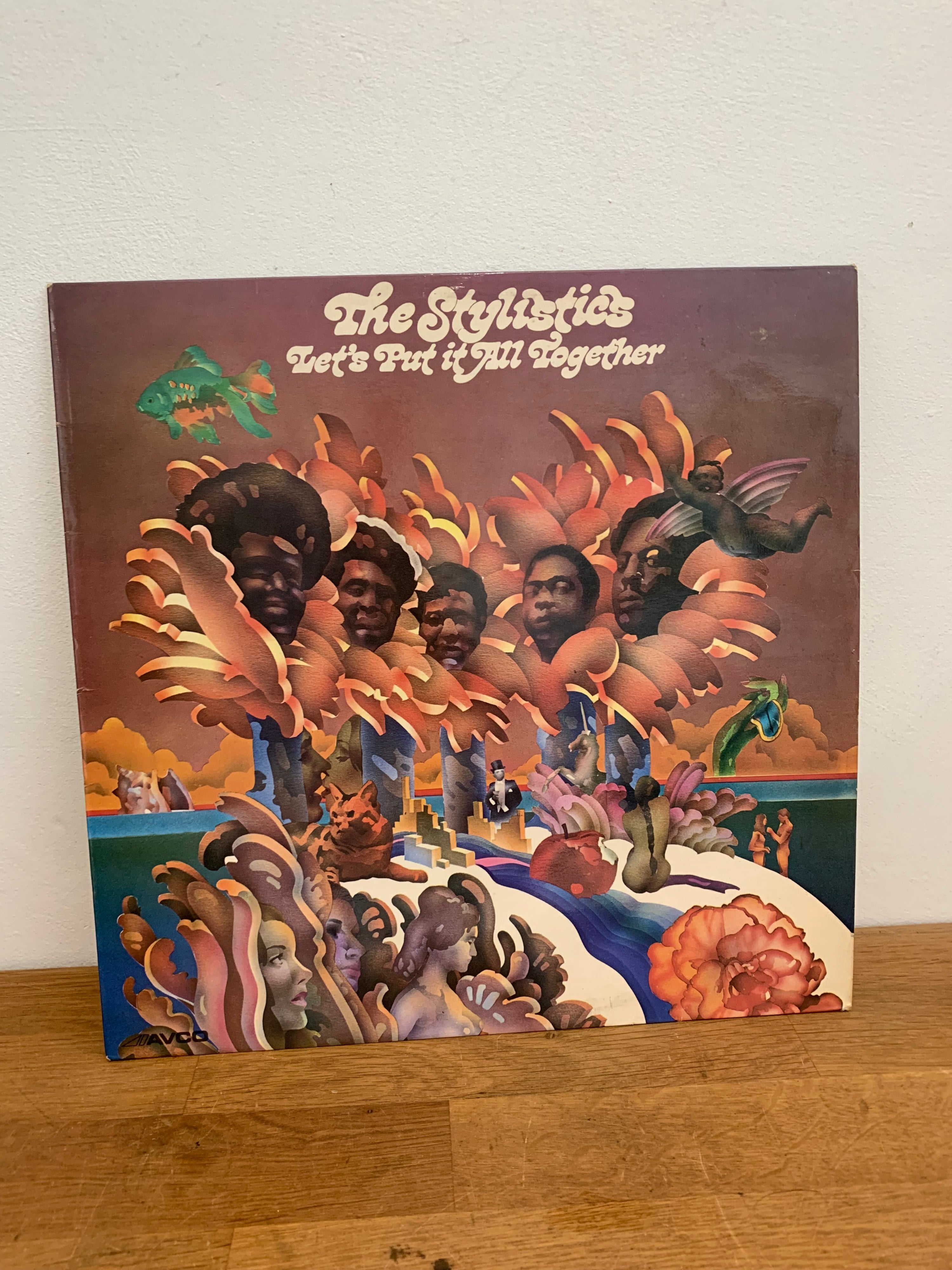 The Stylistics - Let’s put it all together, vinyl Lp album , 1975 AVCO 6466013.