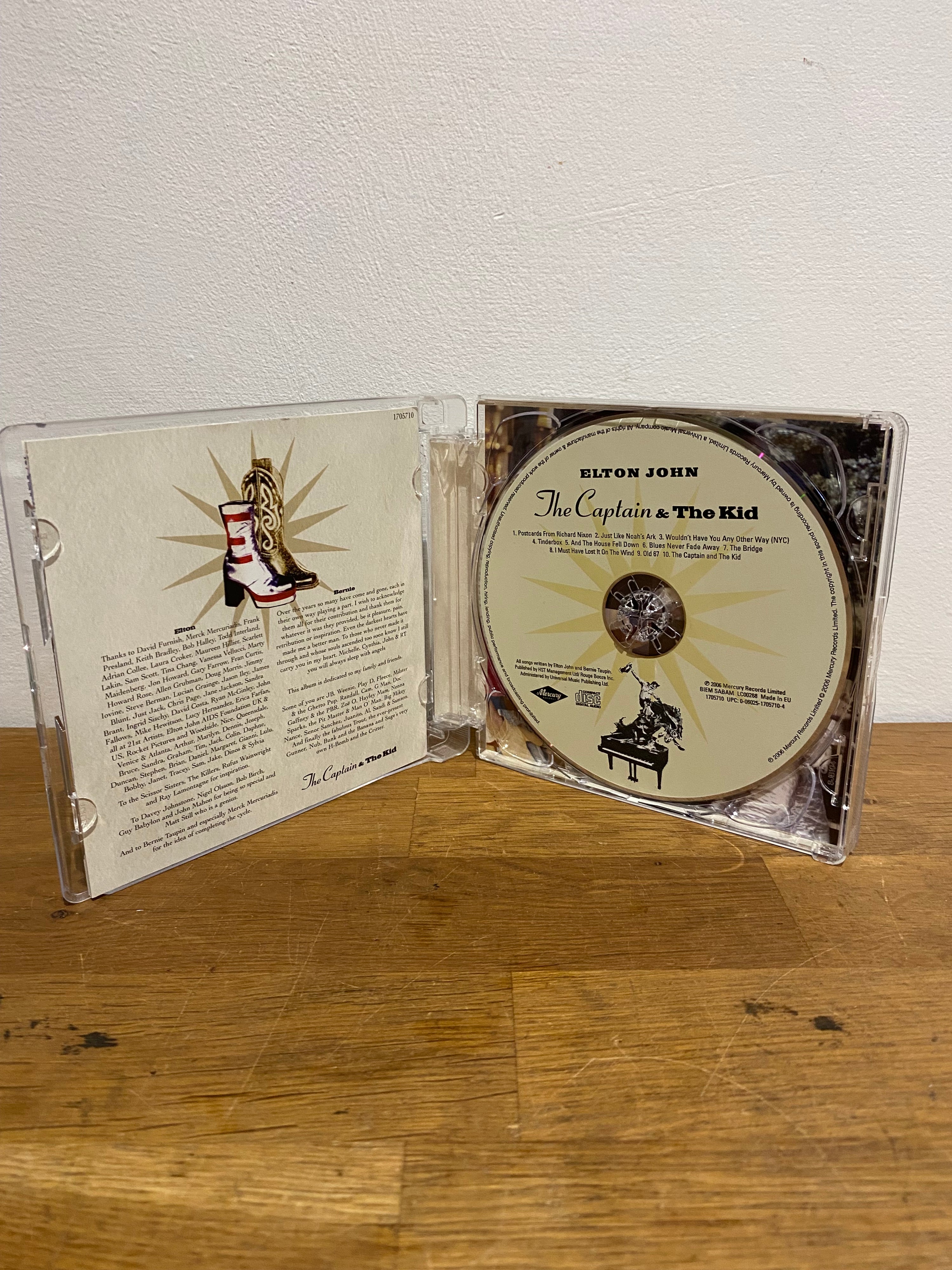 Elton John - Captain & The Kid , cd album 2006