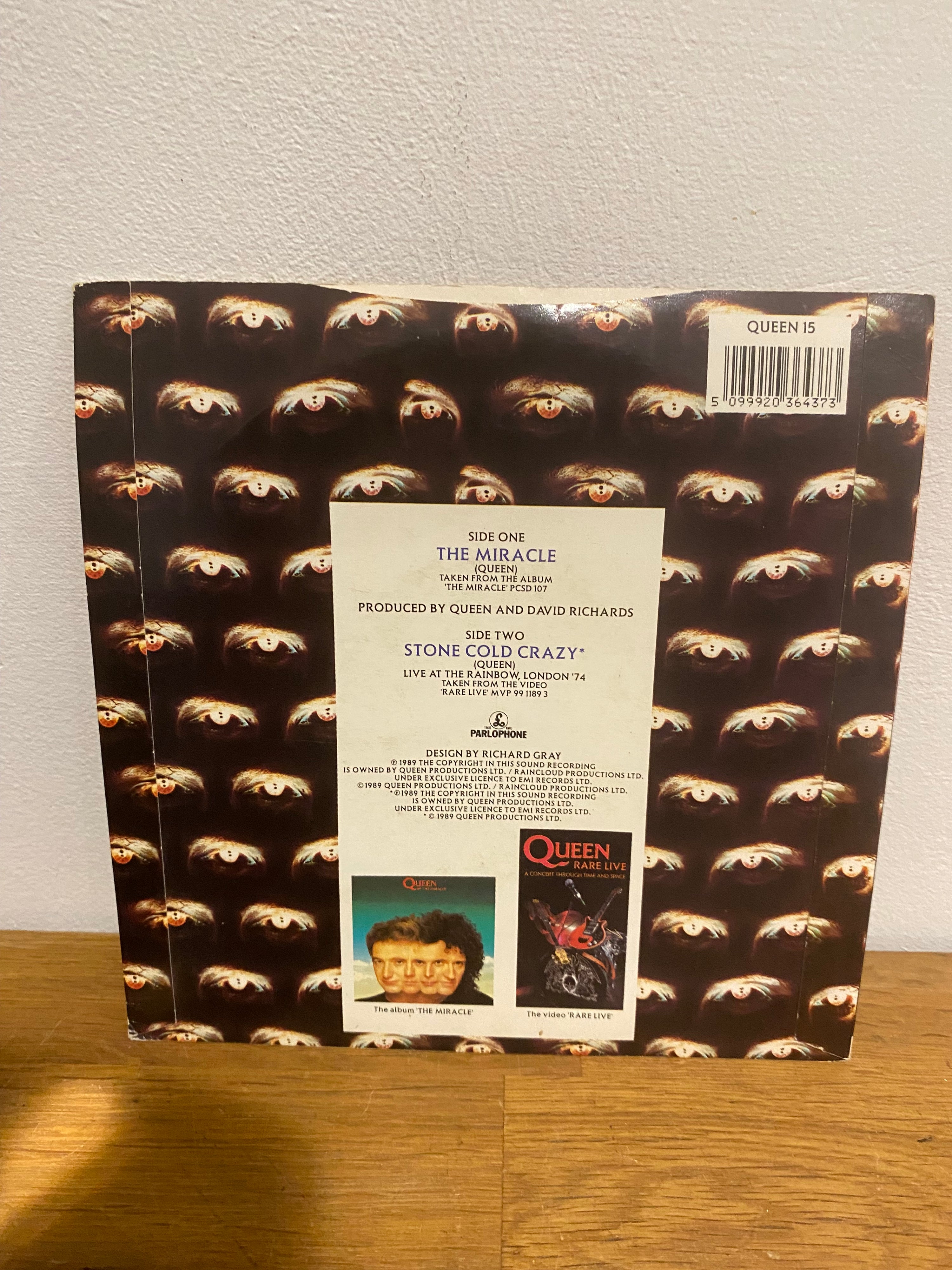 Queen - The Miracle 7" Single (1989)