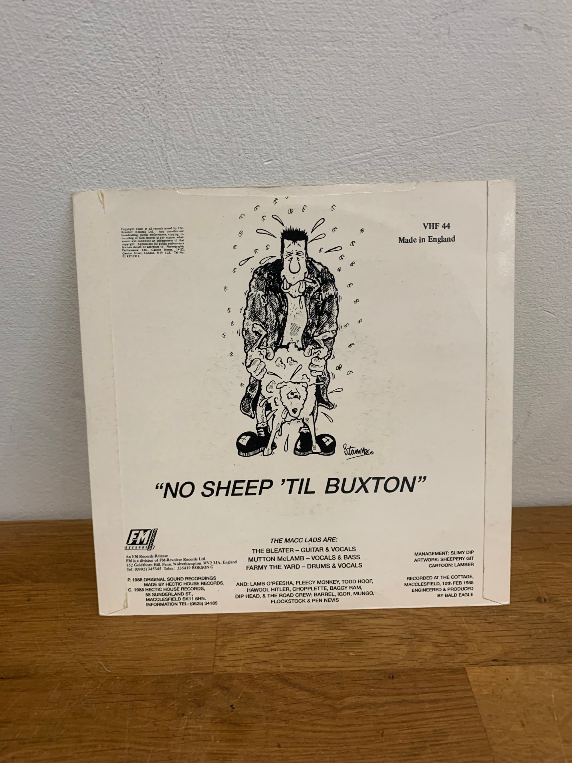 The Mac Lads - Pie Taster , 7” single, 1988 VHF 44