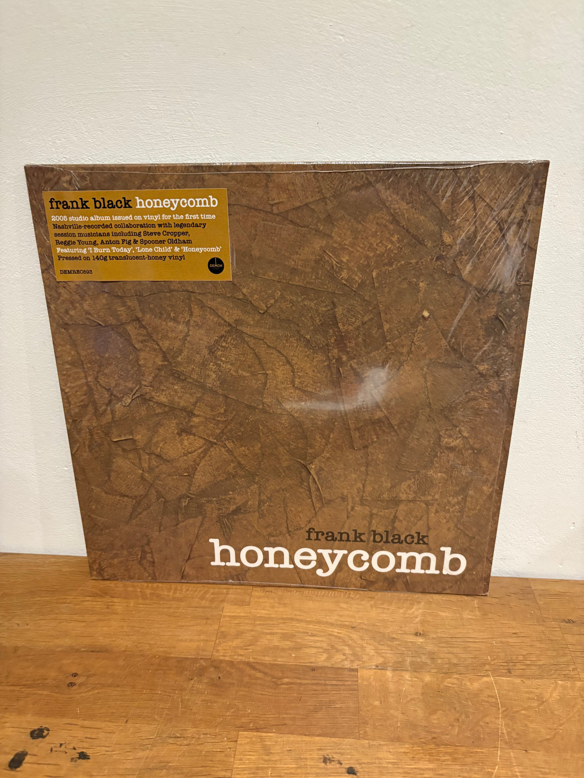 Frank Black - Honeycomb, vinyl lp album, translucent honey vinyl, 2005 Demon