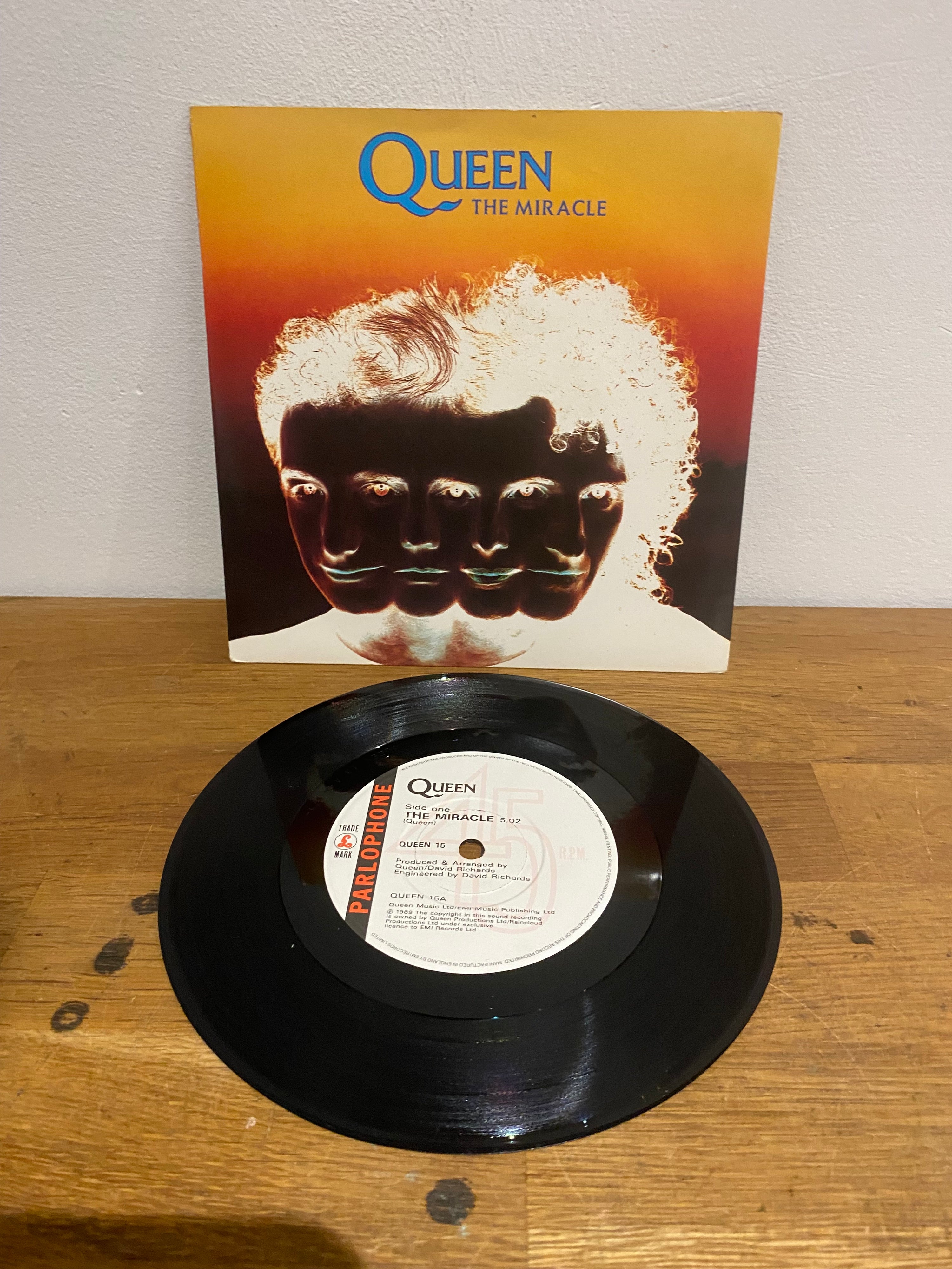 Queen - The Miracle 7" Single (1989)