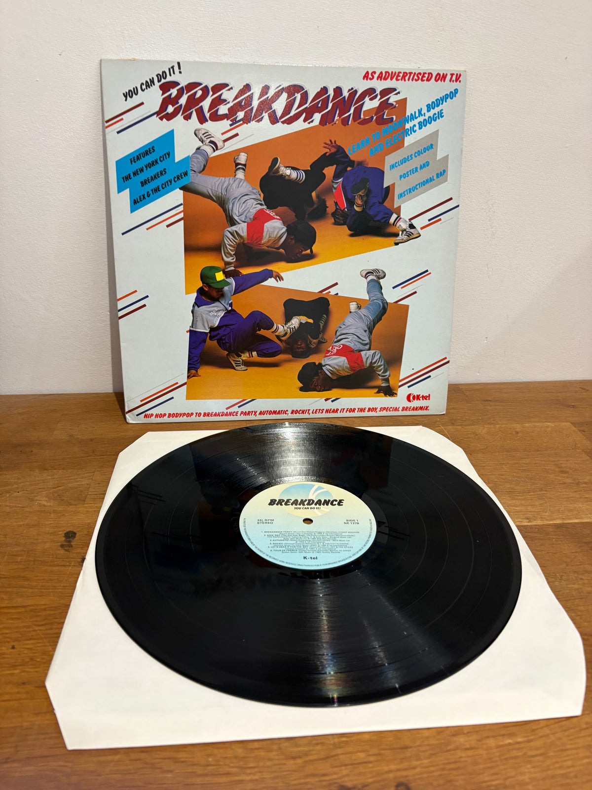 Breakdance , you can do it , LP Album . K-tel. With poster