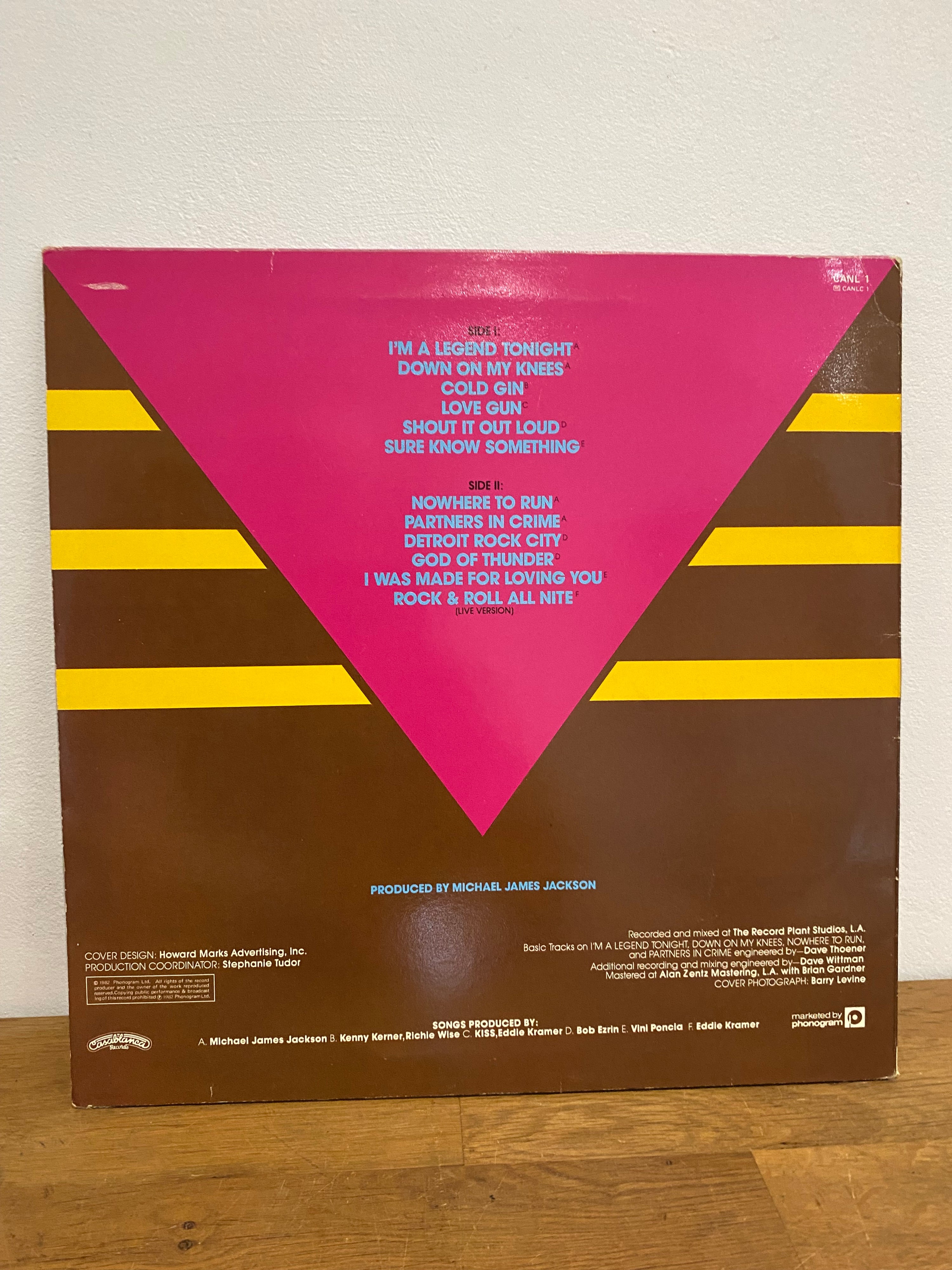 Kiss - Killers , LP vinyl, 1982