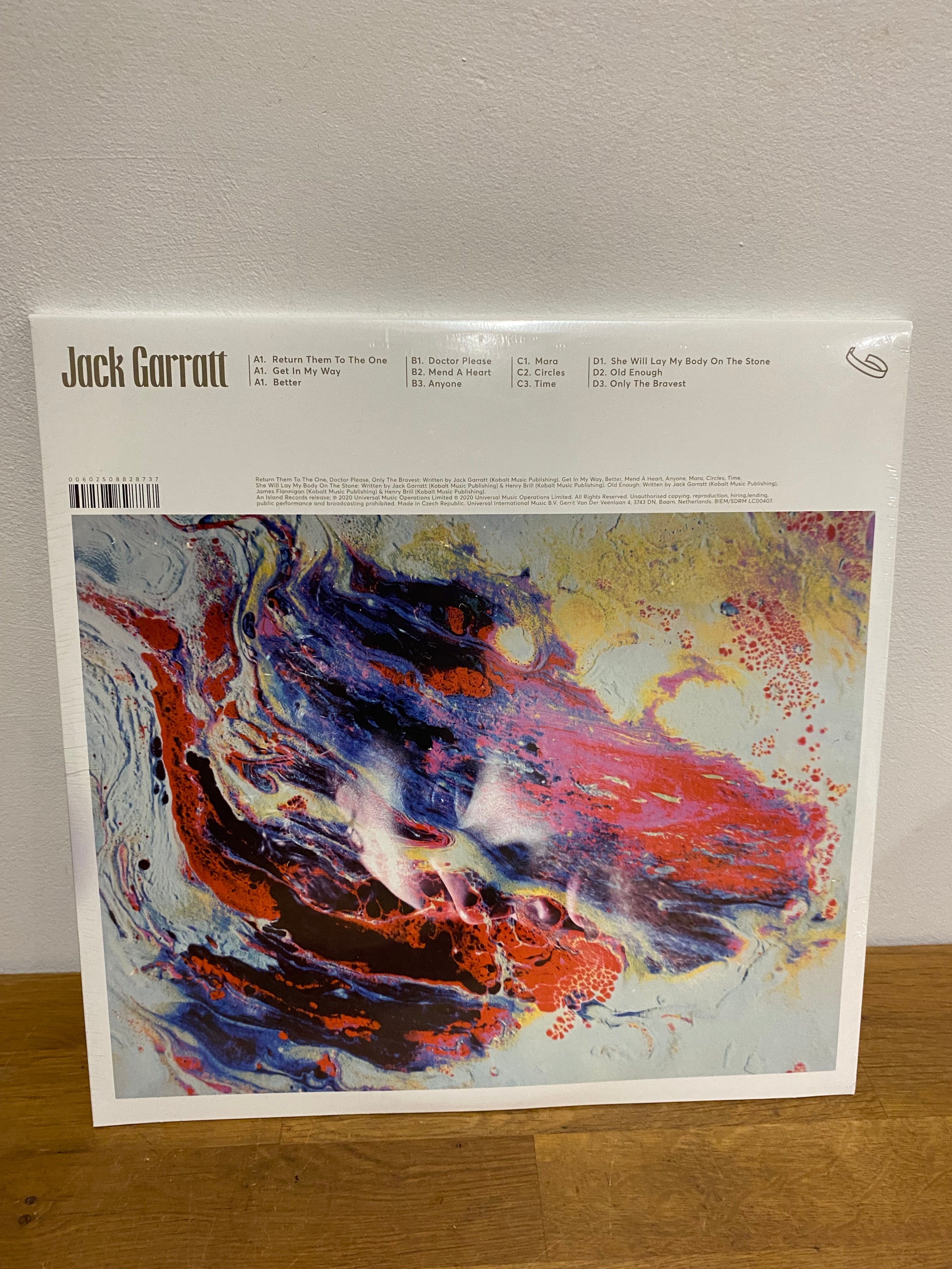 Jack Garratt - Love,Death & Dancing . New and sealed , transparent vinyl album