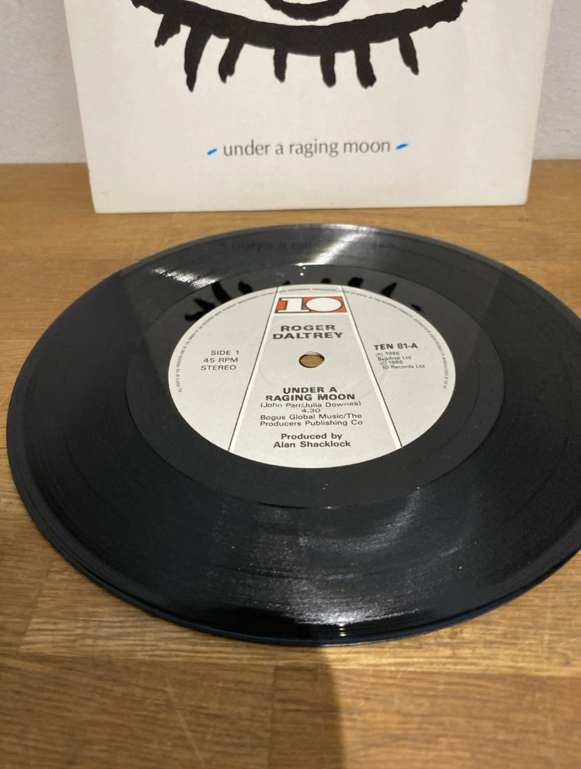 Roger Daltrey , Under A Raging Moon , 7 Inch Single