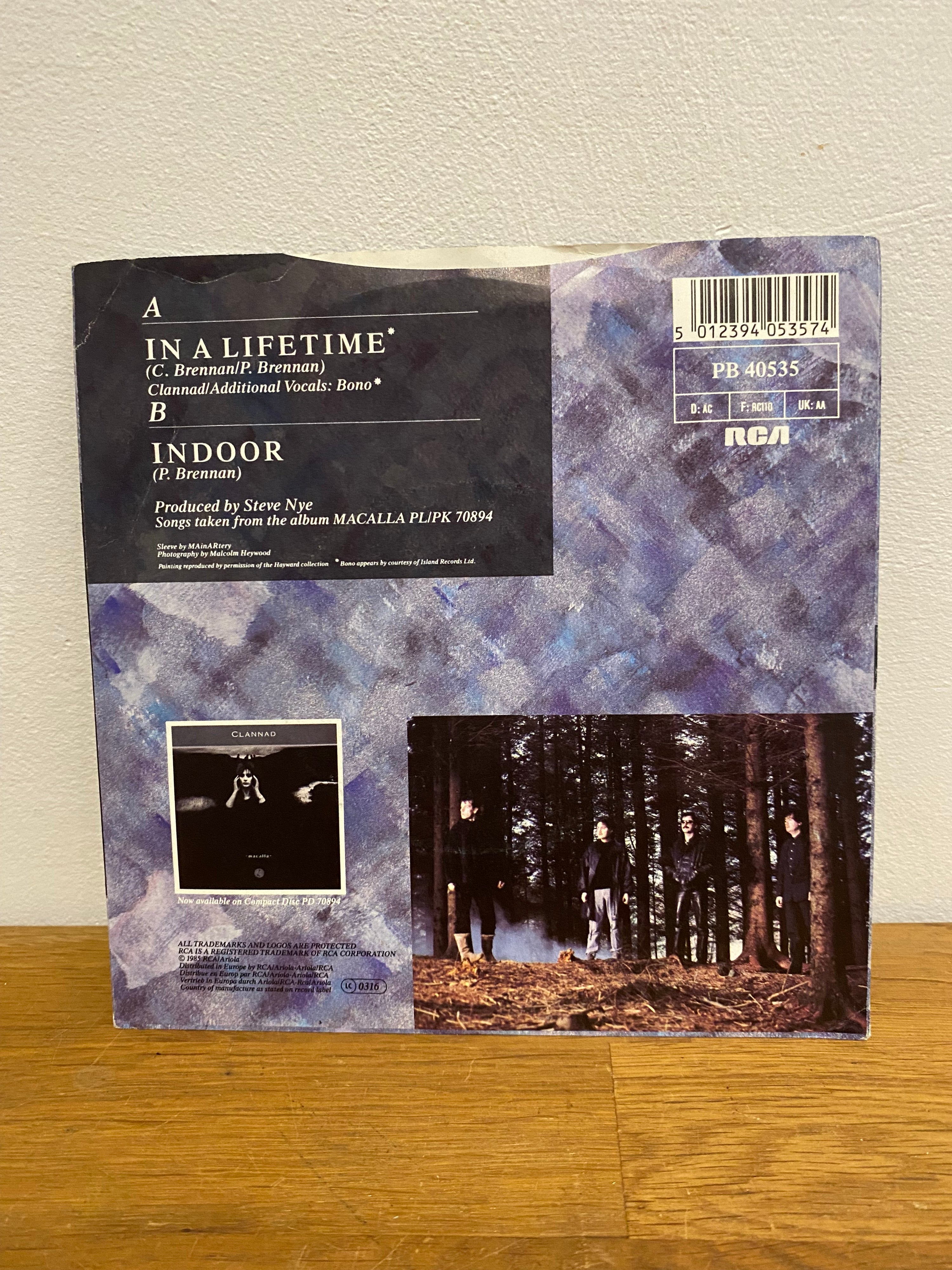 Clannad - In A Lifetime, 1986 RCA