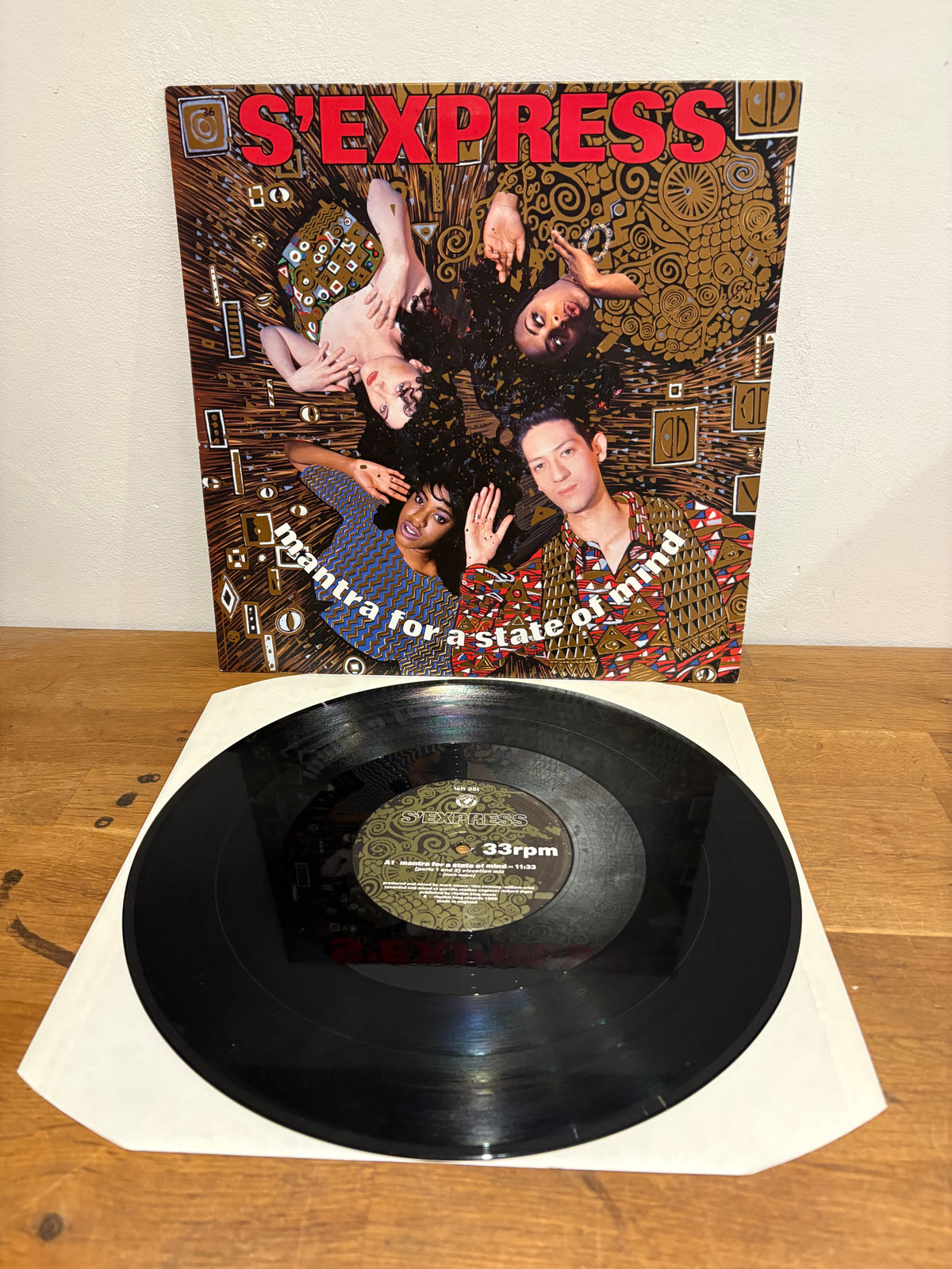 S’Express - Mantra for a state of mind, 12 inch single , 1989 , left35t.